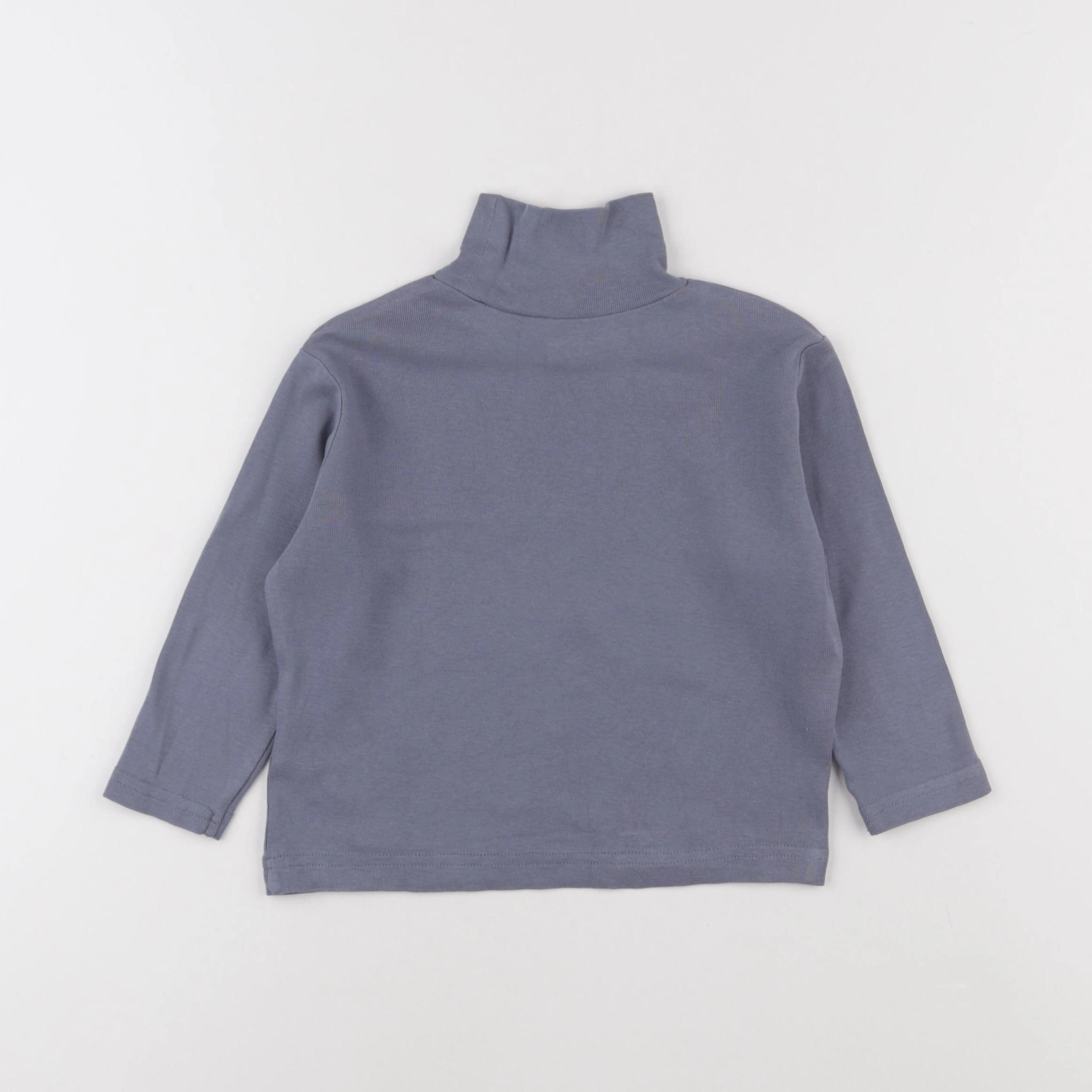 Vertbaudet - pyjama coton bleu - 3 ans