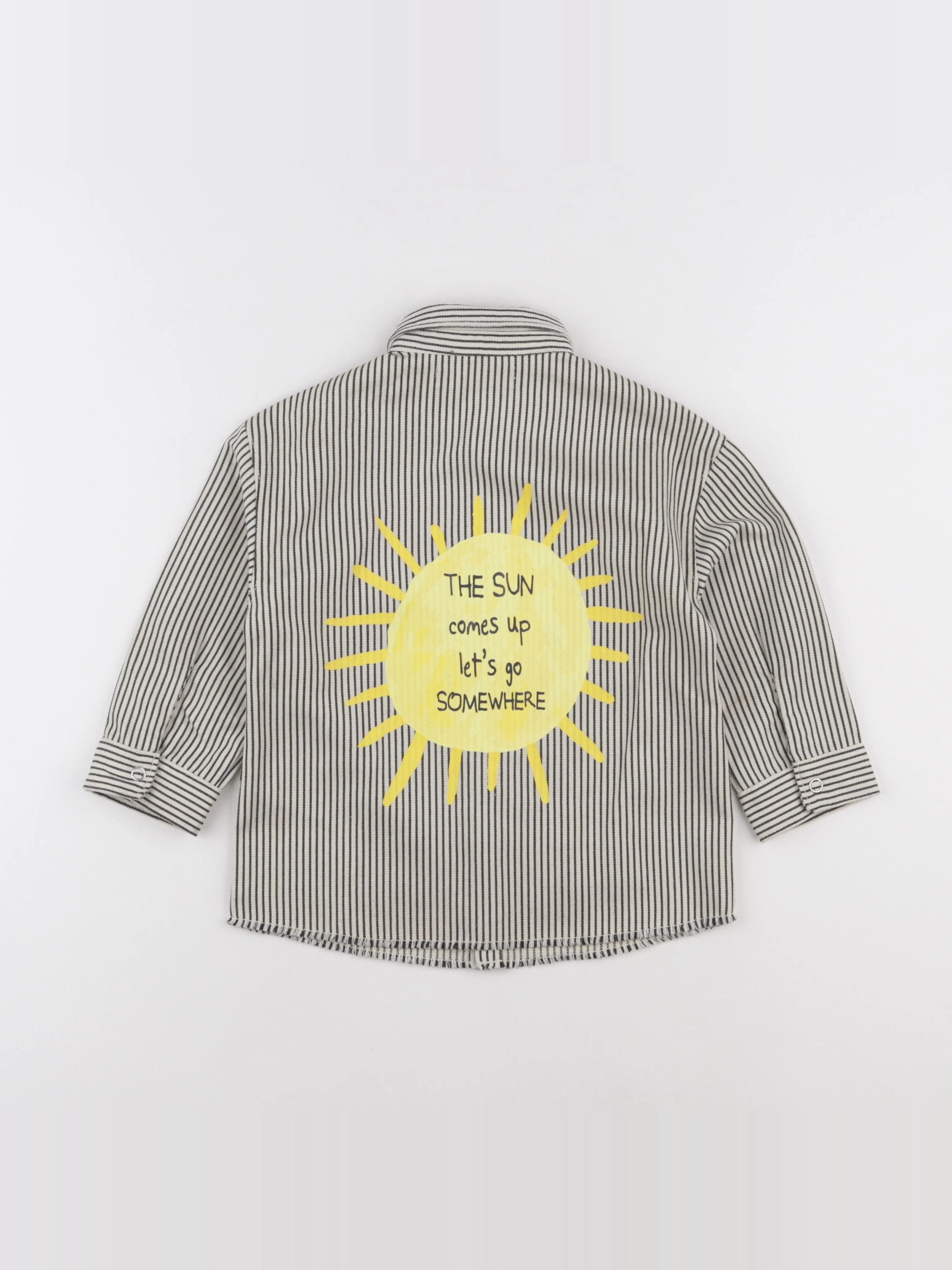 Zara - chemise beige - 2/3 ans