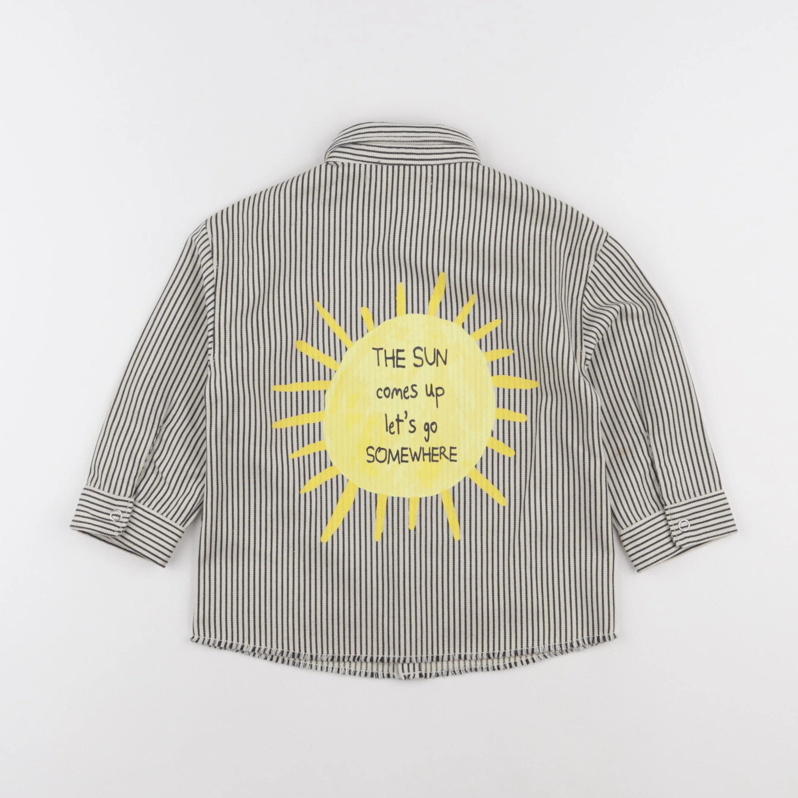 Zara - chemise beige - 2/3 ans
