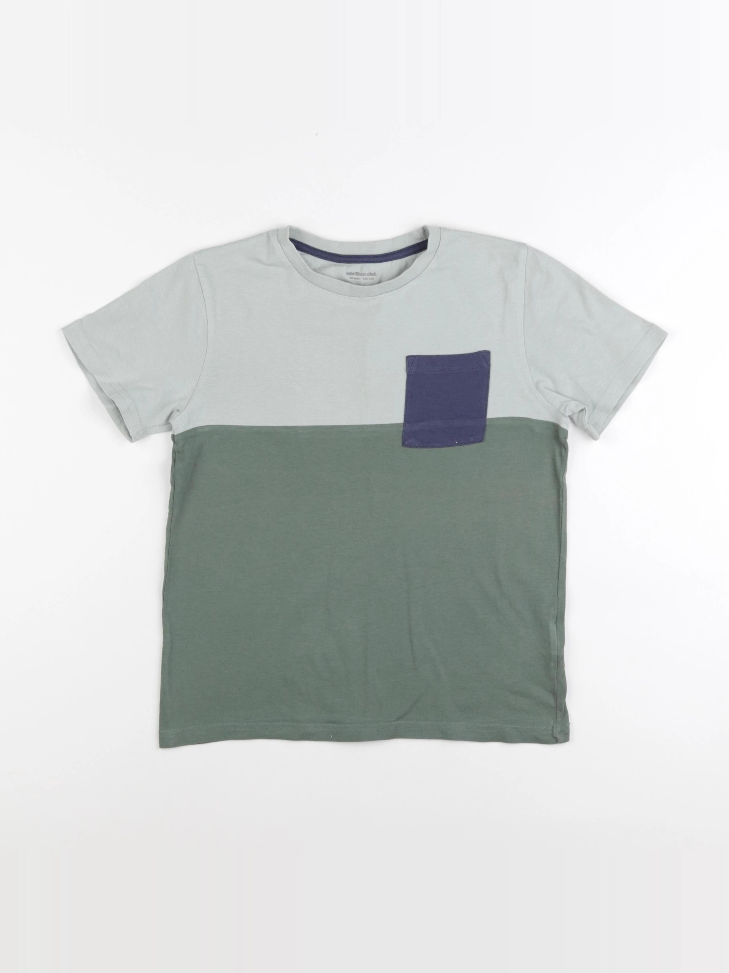Vertbaudet - tee-shirt vert - 10 ans