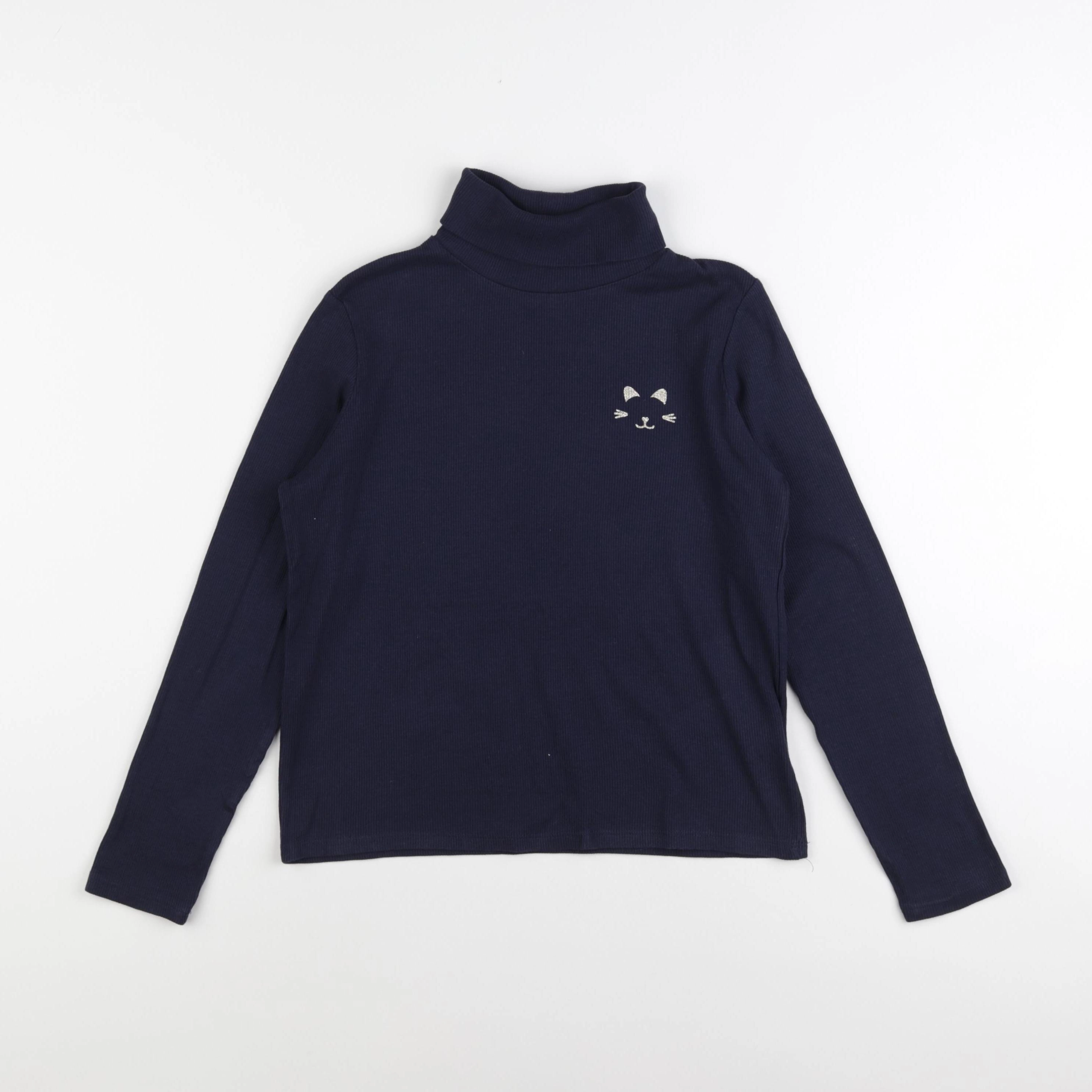 Vertbaudet - sous-pull bleu - 10 ans