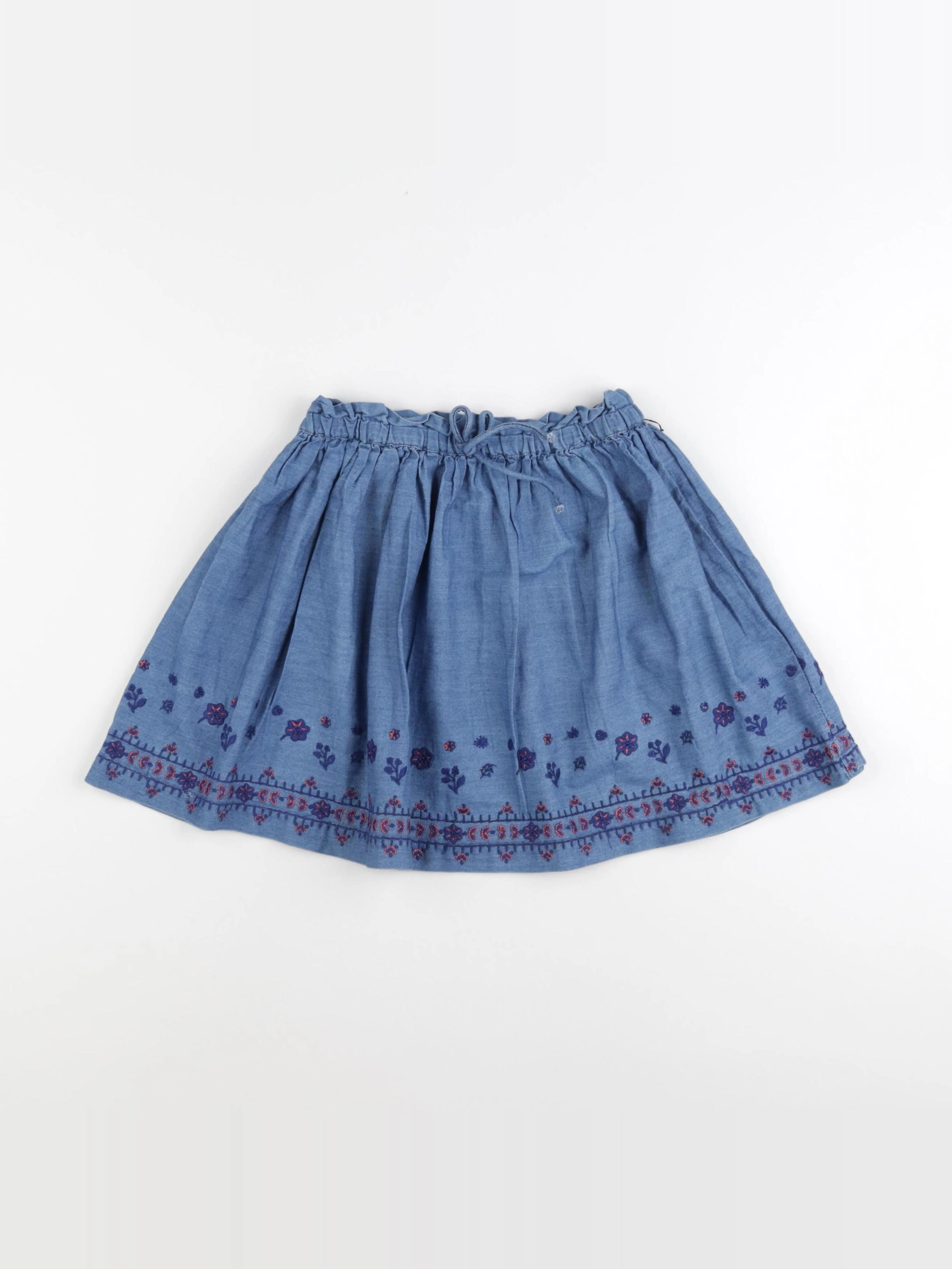 Vertbaudet - jupe bleu - 8 ans