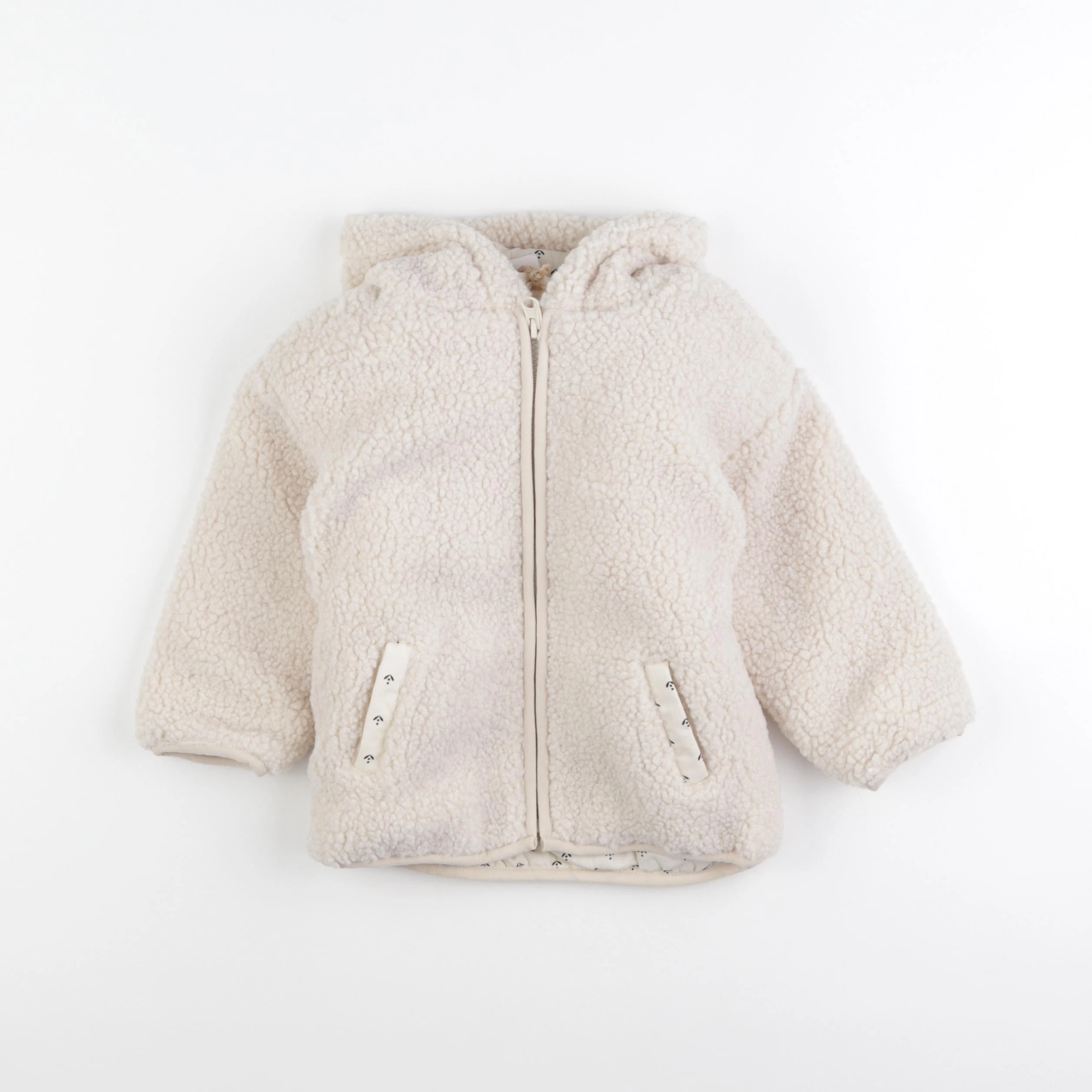 Vertbaudet - veste beige - 2 ans