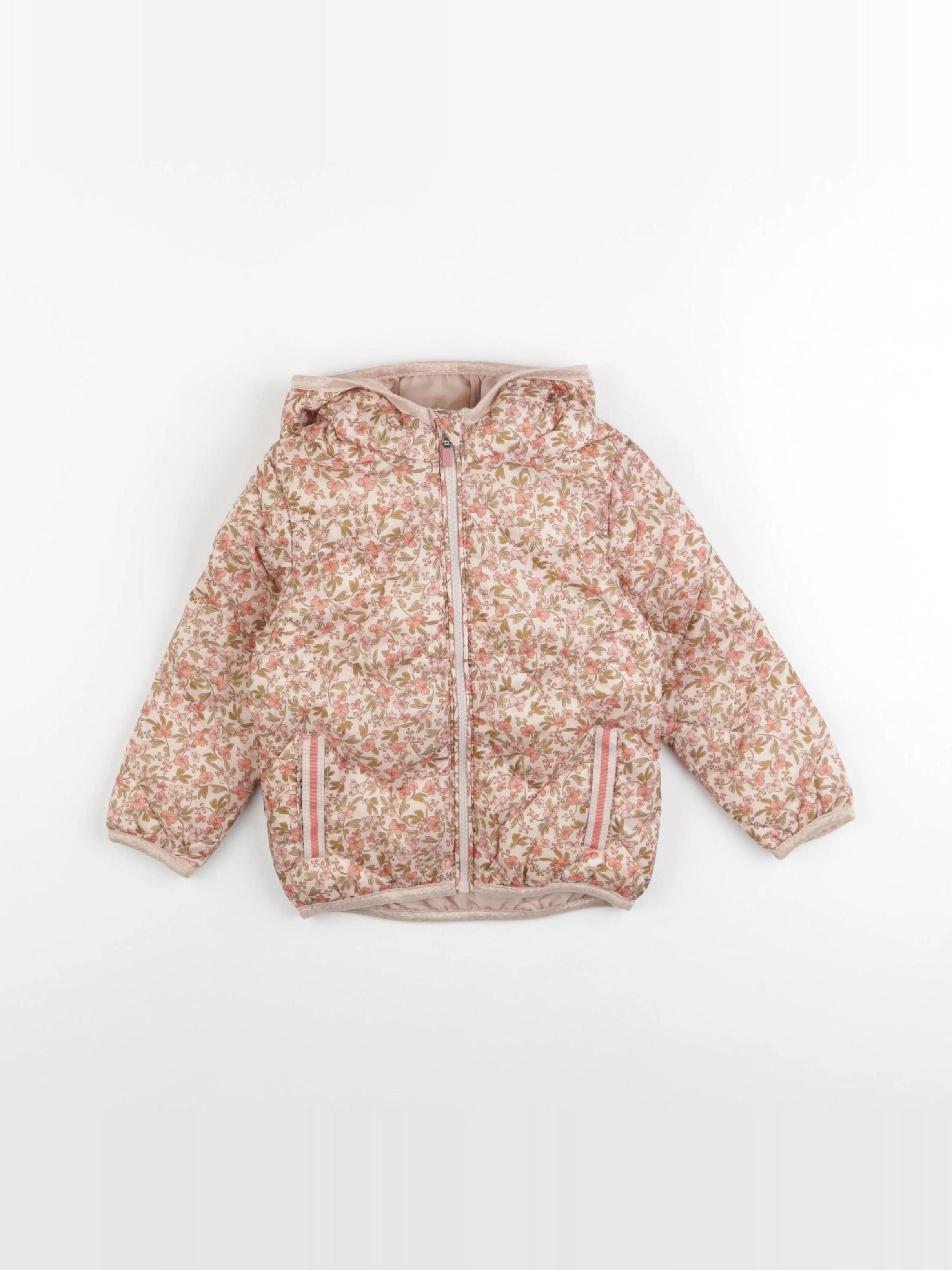 Vertbaudet - doudoune rose - 2 ans
