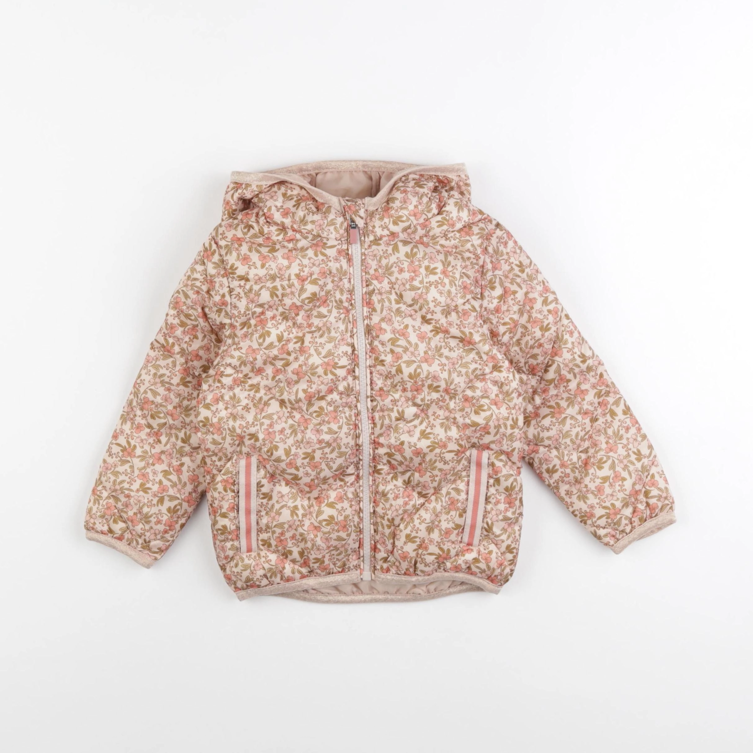 Vertbaudet - doudoune rose - 2 ans