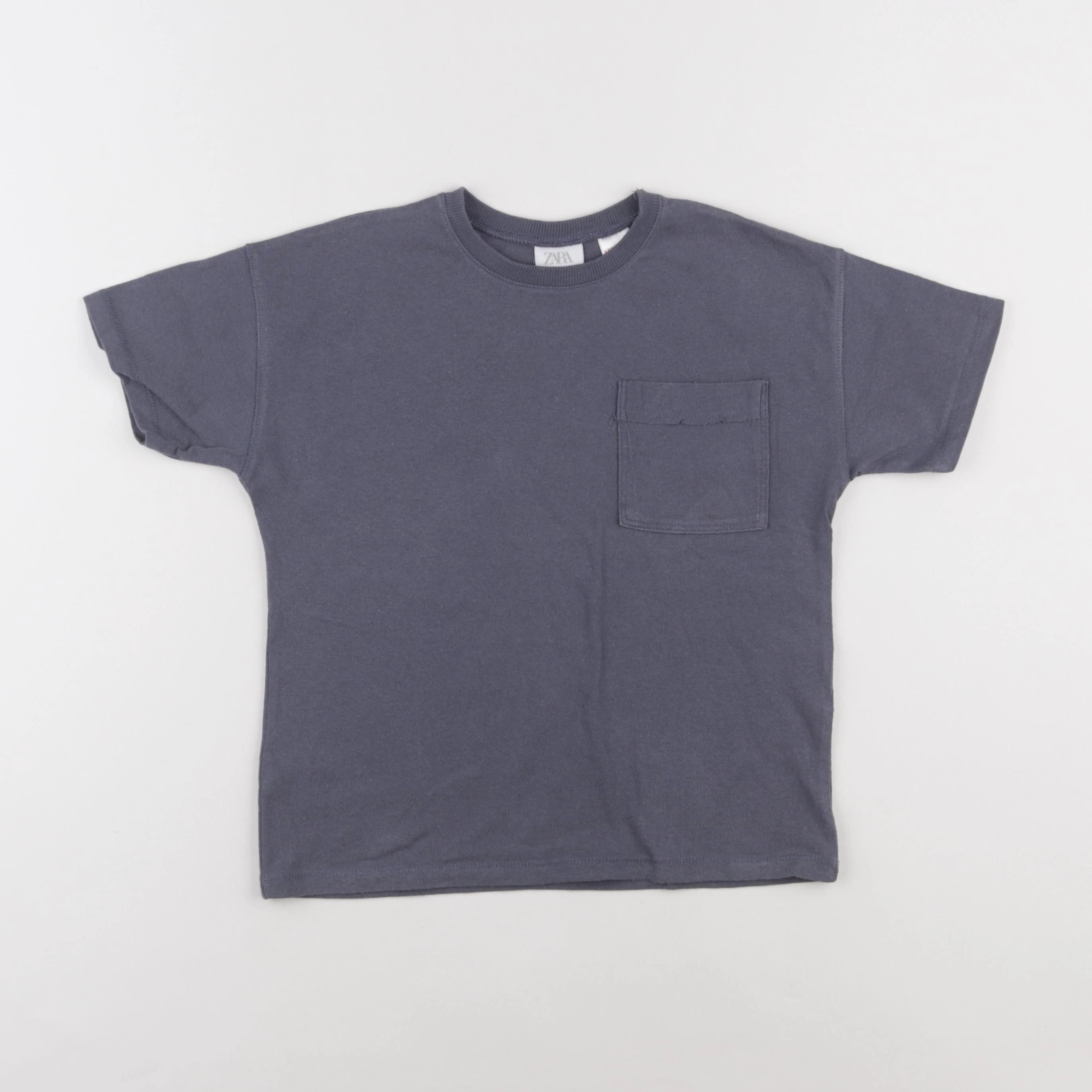 Zara - tee-shirt bleu - 4/5 ans