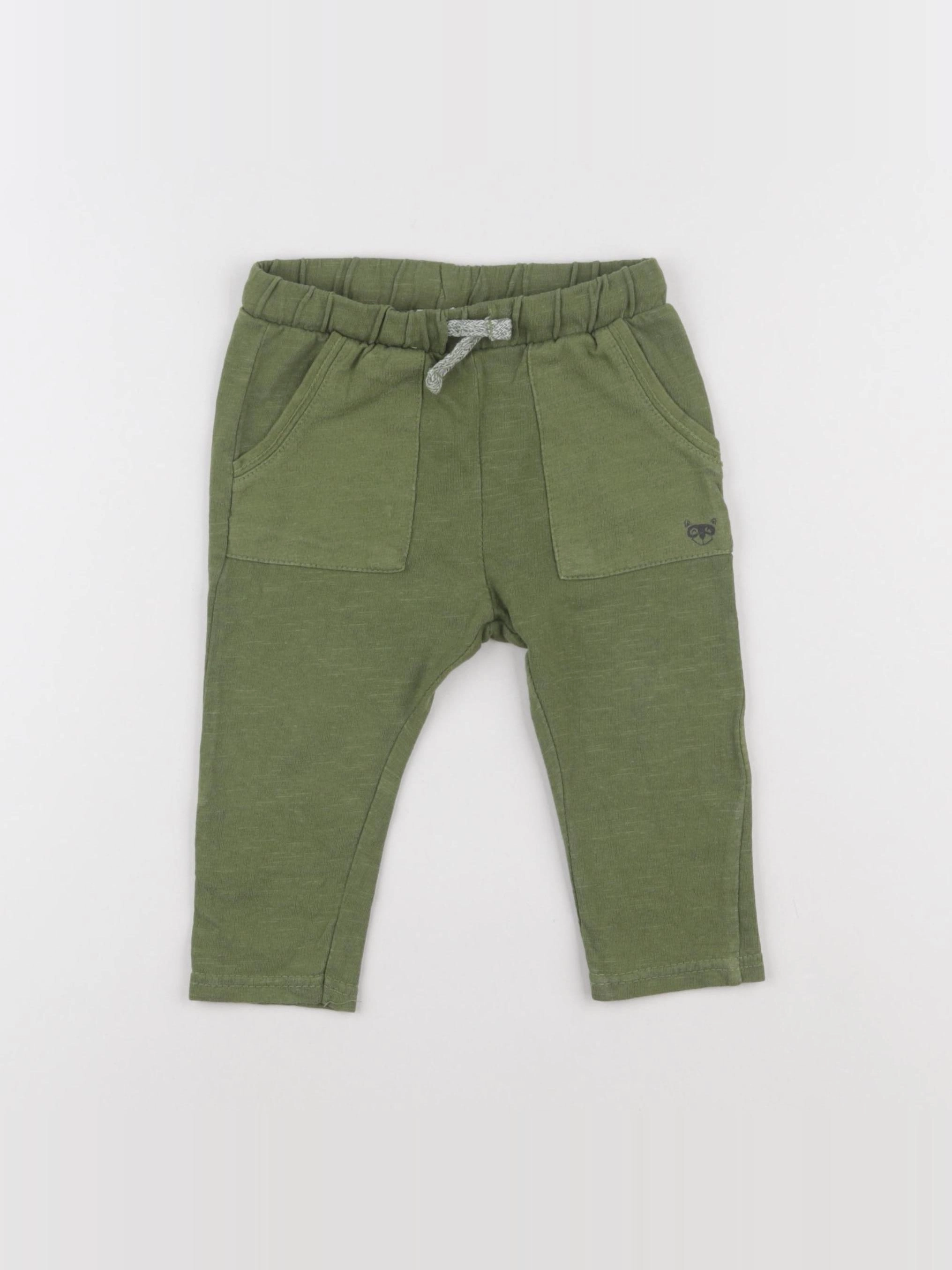 Zara - jogging vert - 12/18 mois