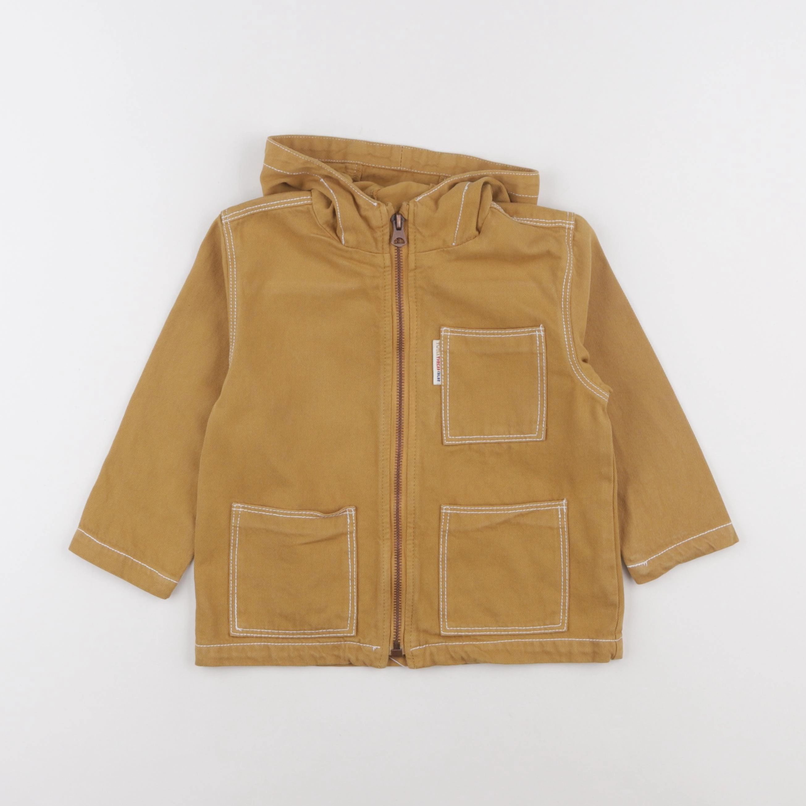 Zara - veste jaune - 12/18 mois