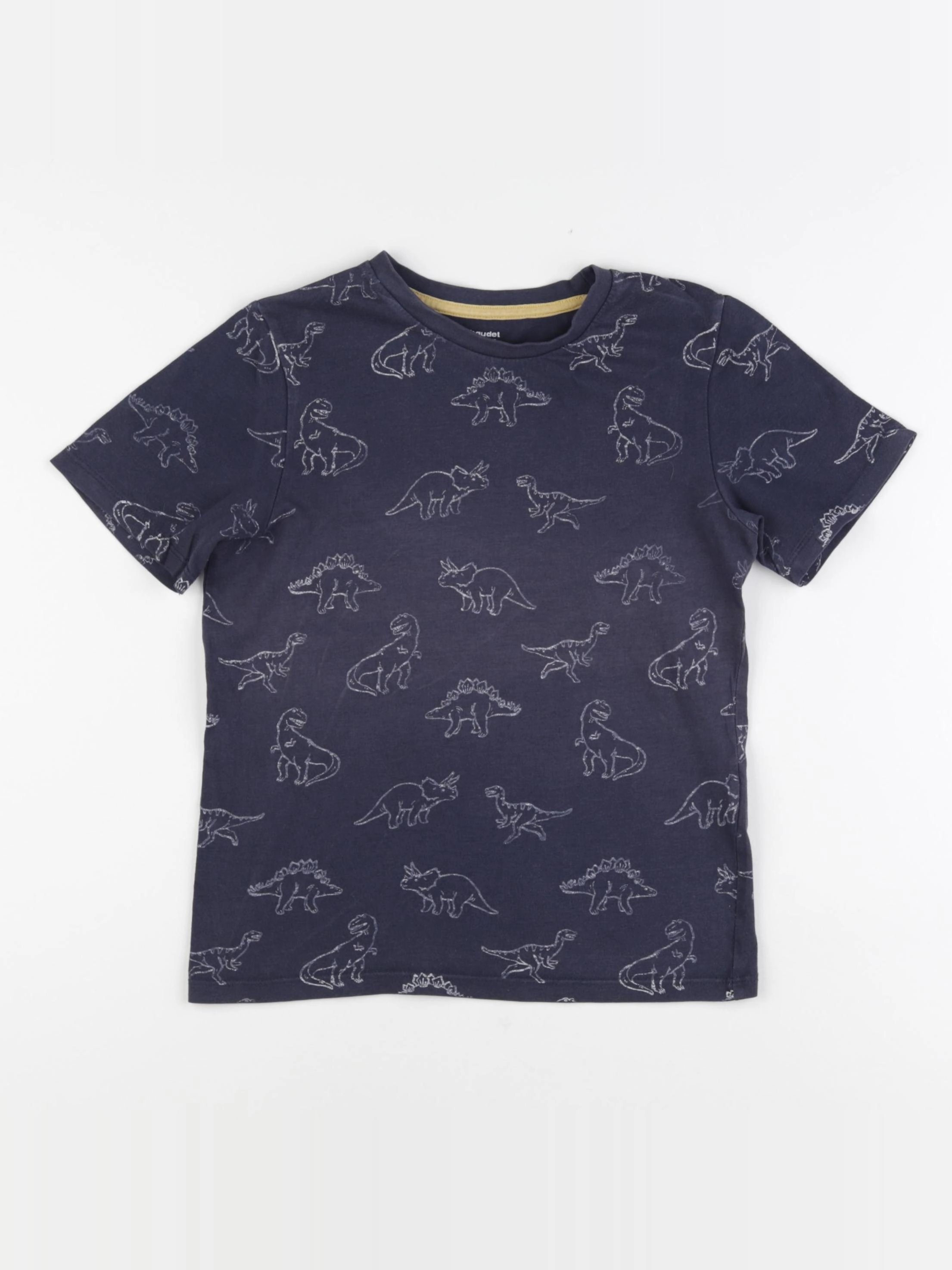 Vertbaudet - tee-shirt bleu - 8 ans