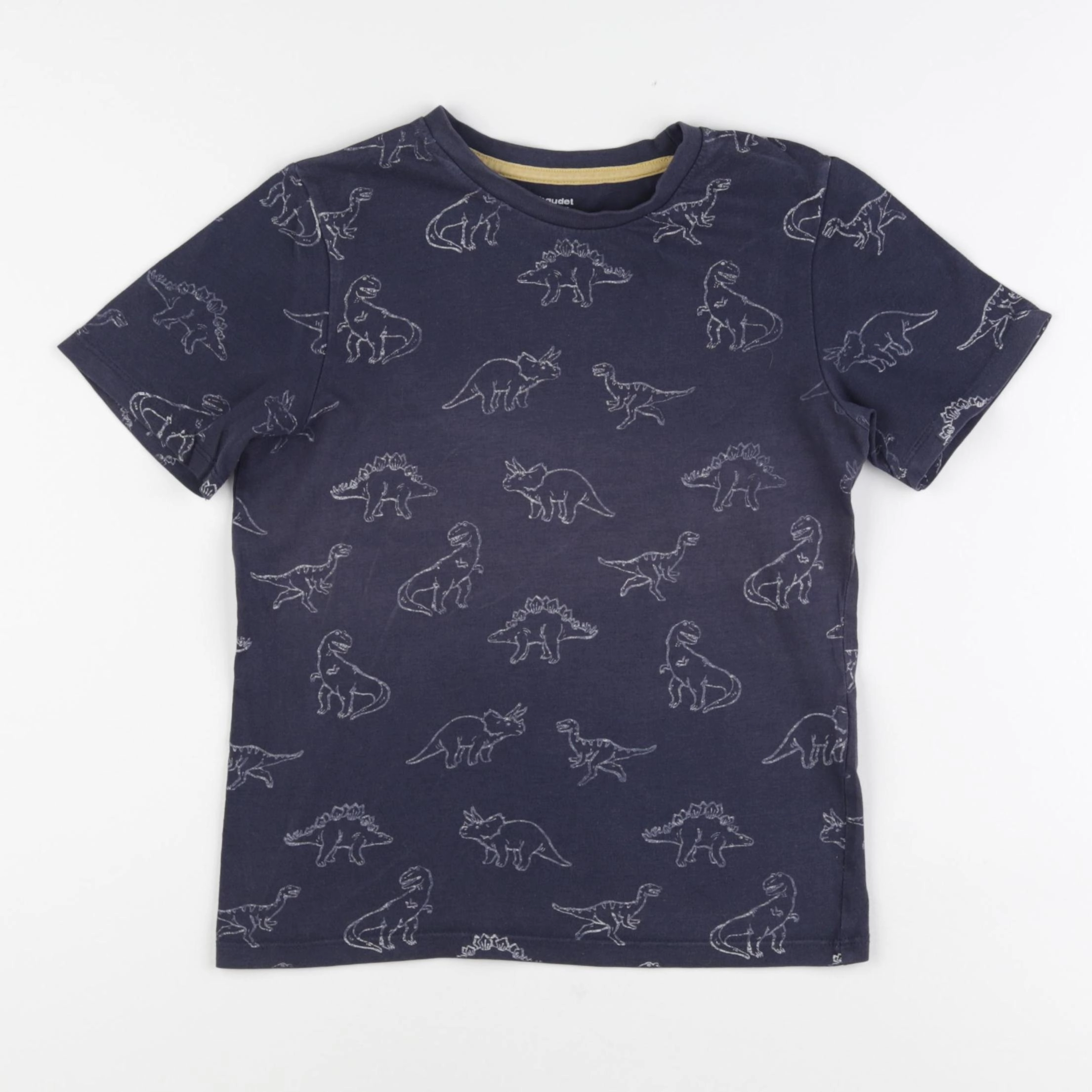 Vertbaudet - tee-shirt bleu - 8 ans