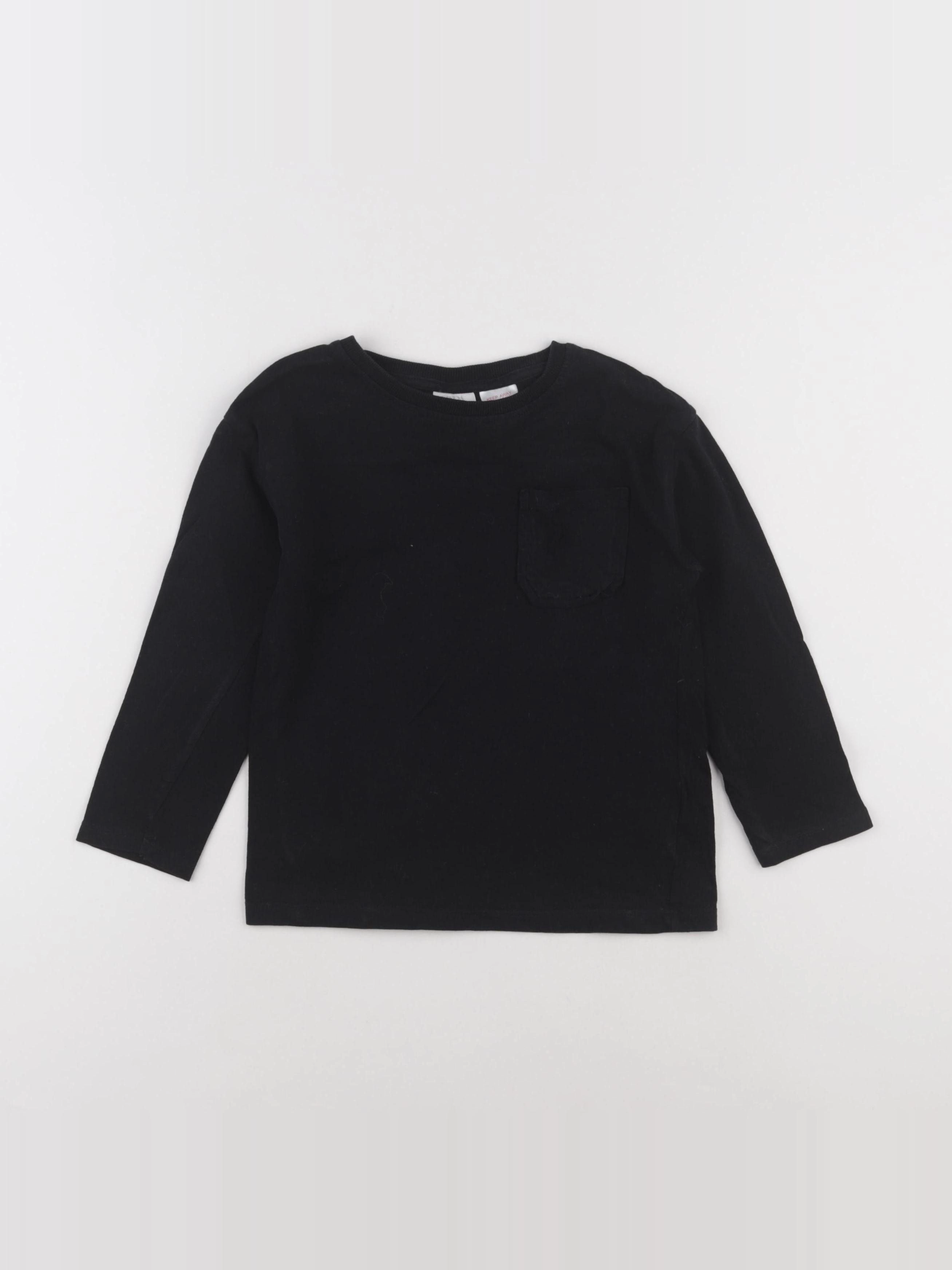 Zara - tee-shirt noir - 4/5 ans