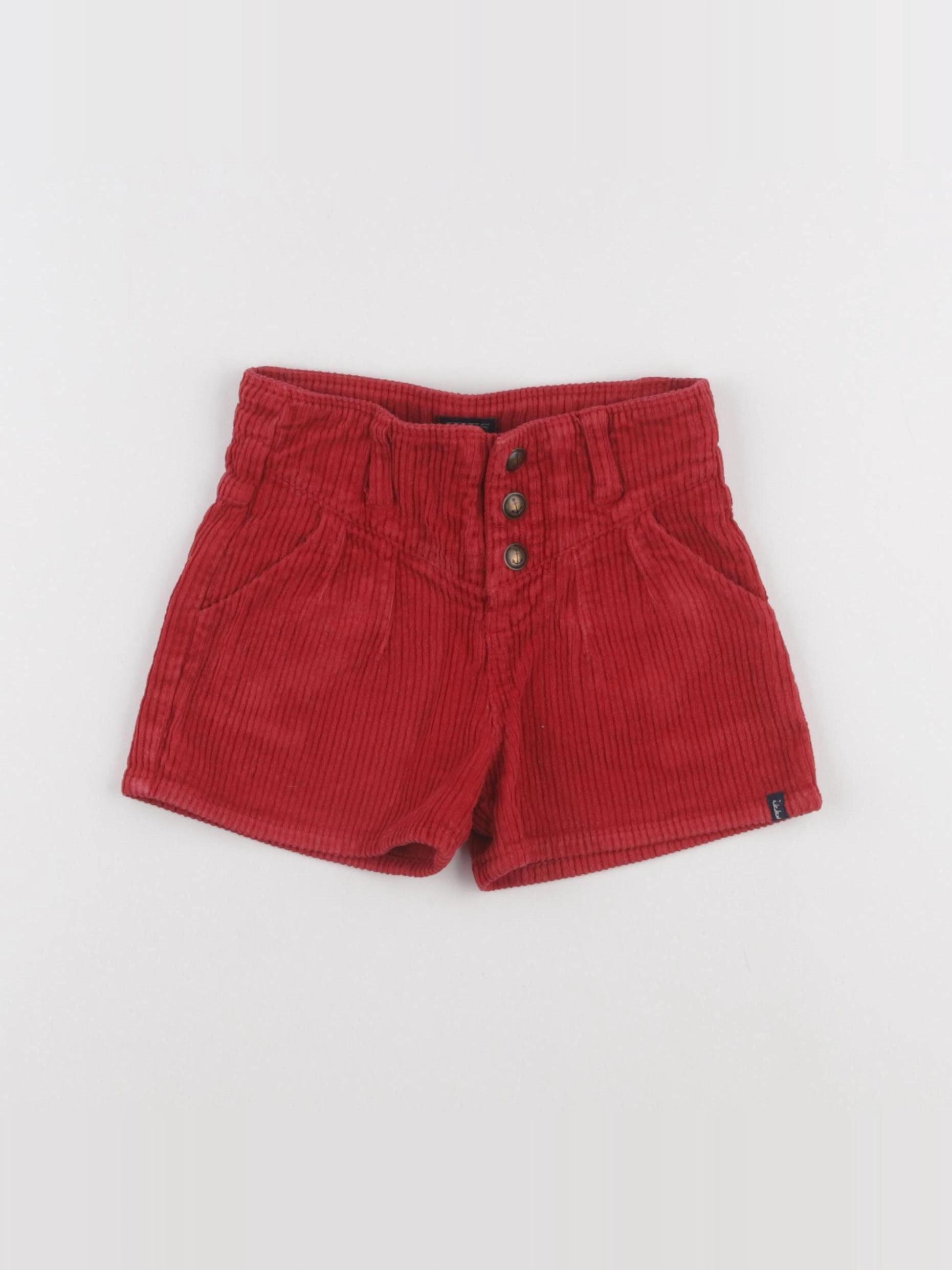 IKKS - short rouge - 3 ans
