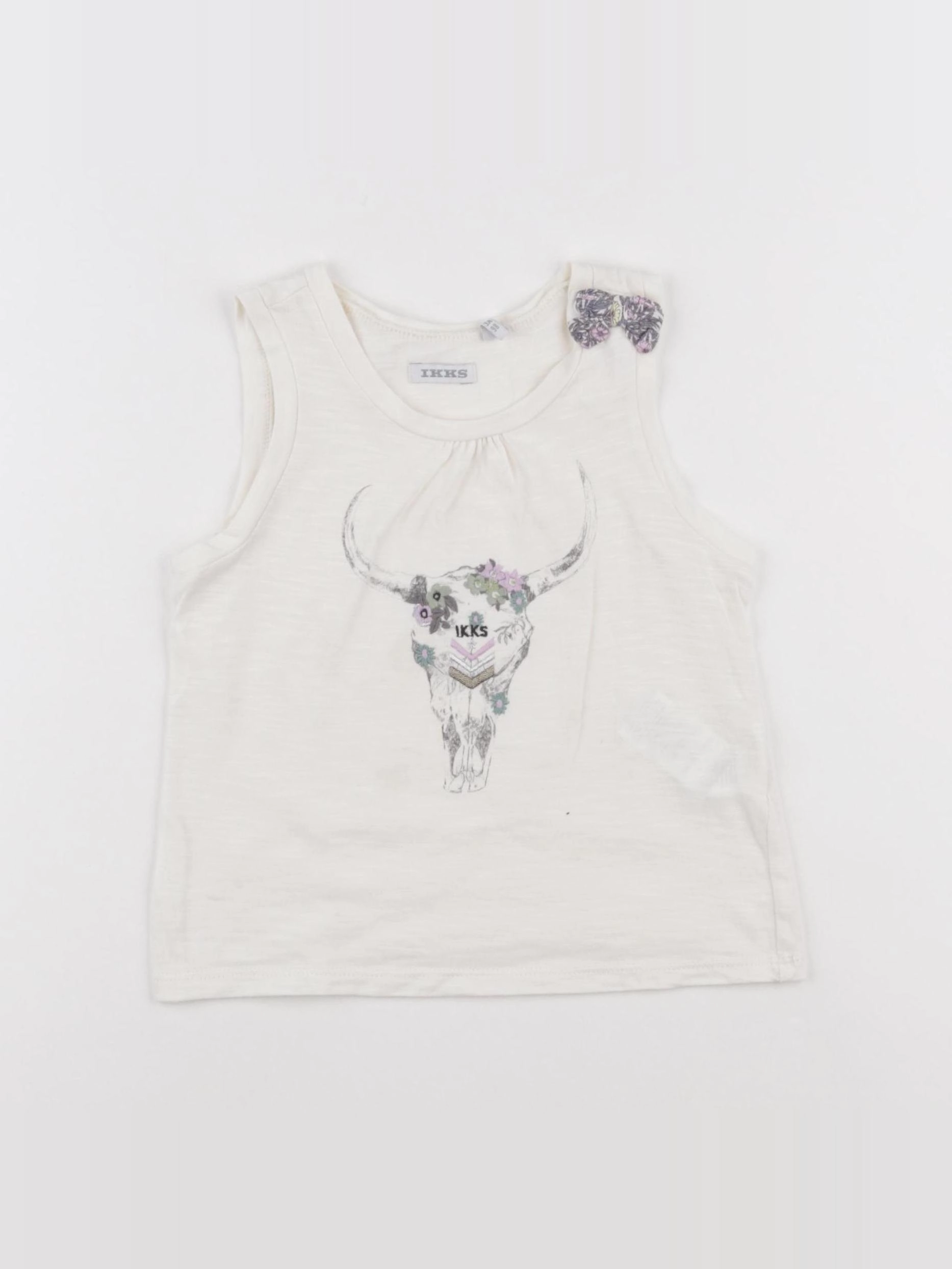 IKKS - tee-shirt beige - 3 ans