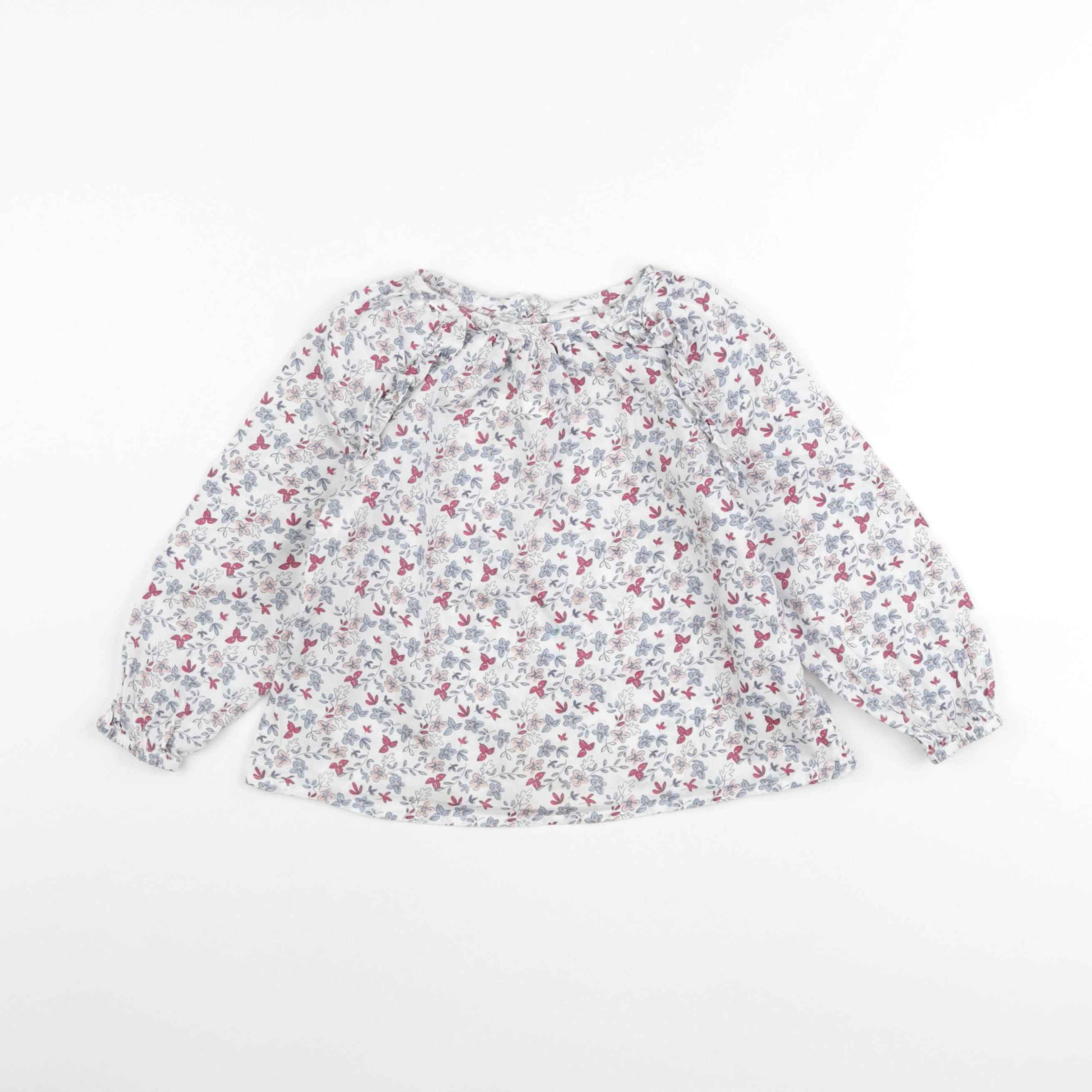 Tape à l'oeil - blouse blanc - 36 mois