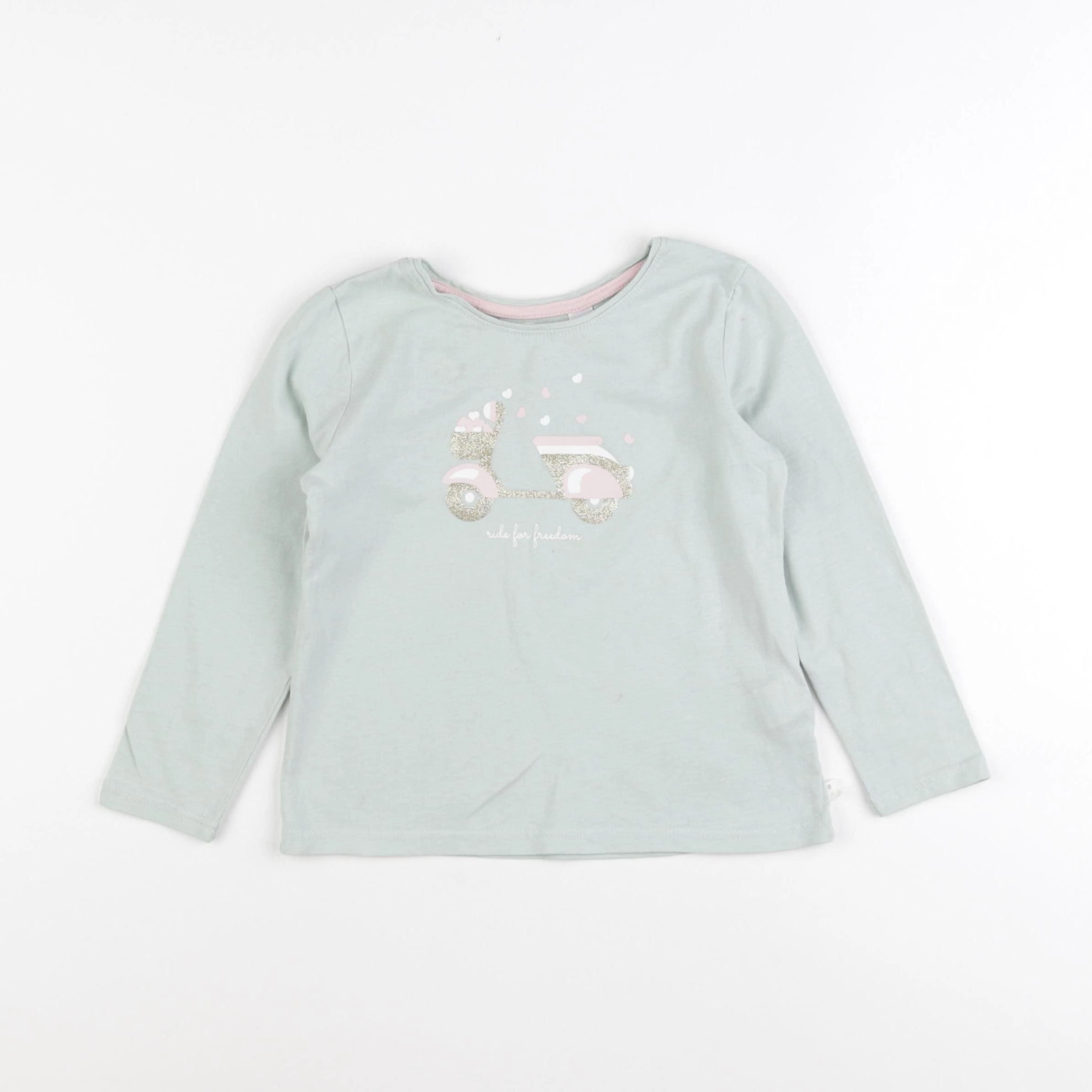 Okaidi - tee-shirt vert - 4 ans
