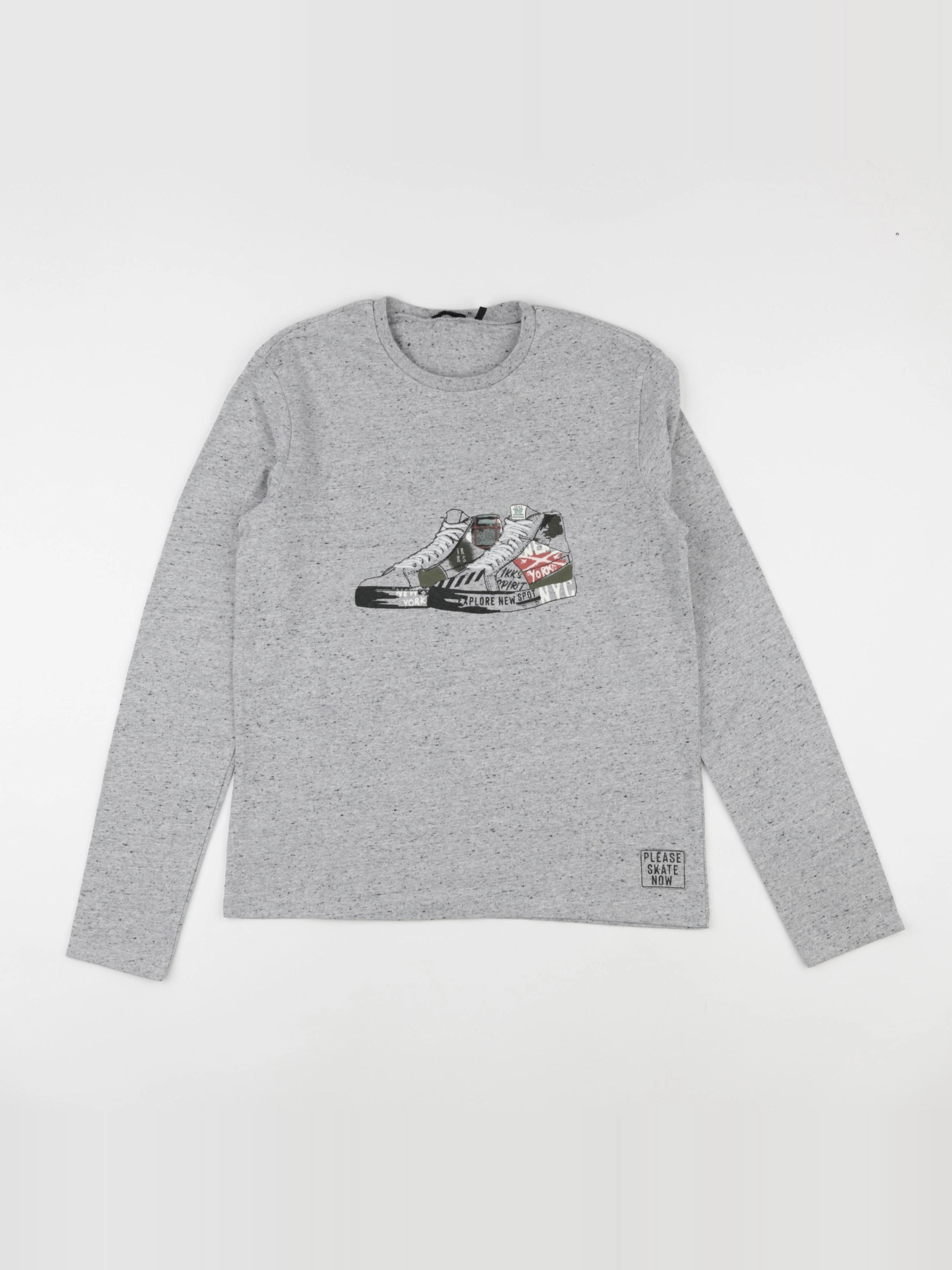 IKKS - tee-shirt gris - 14 ans