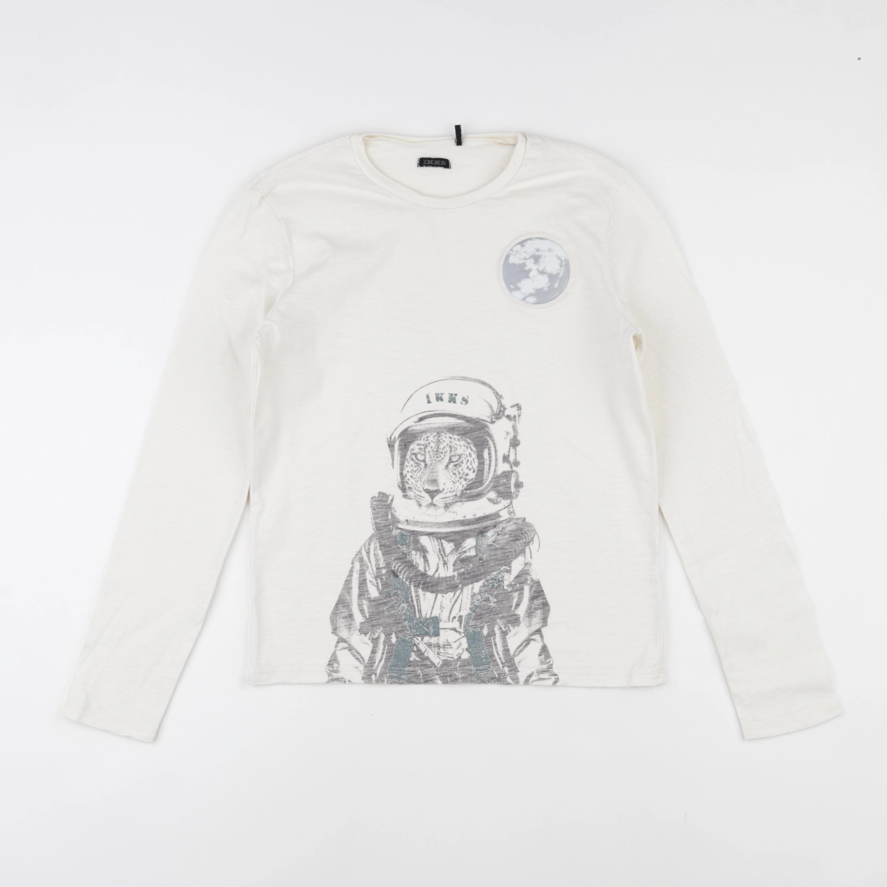 IKKS - tee-shirt beige - 12 ans