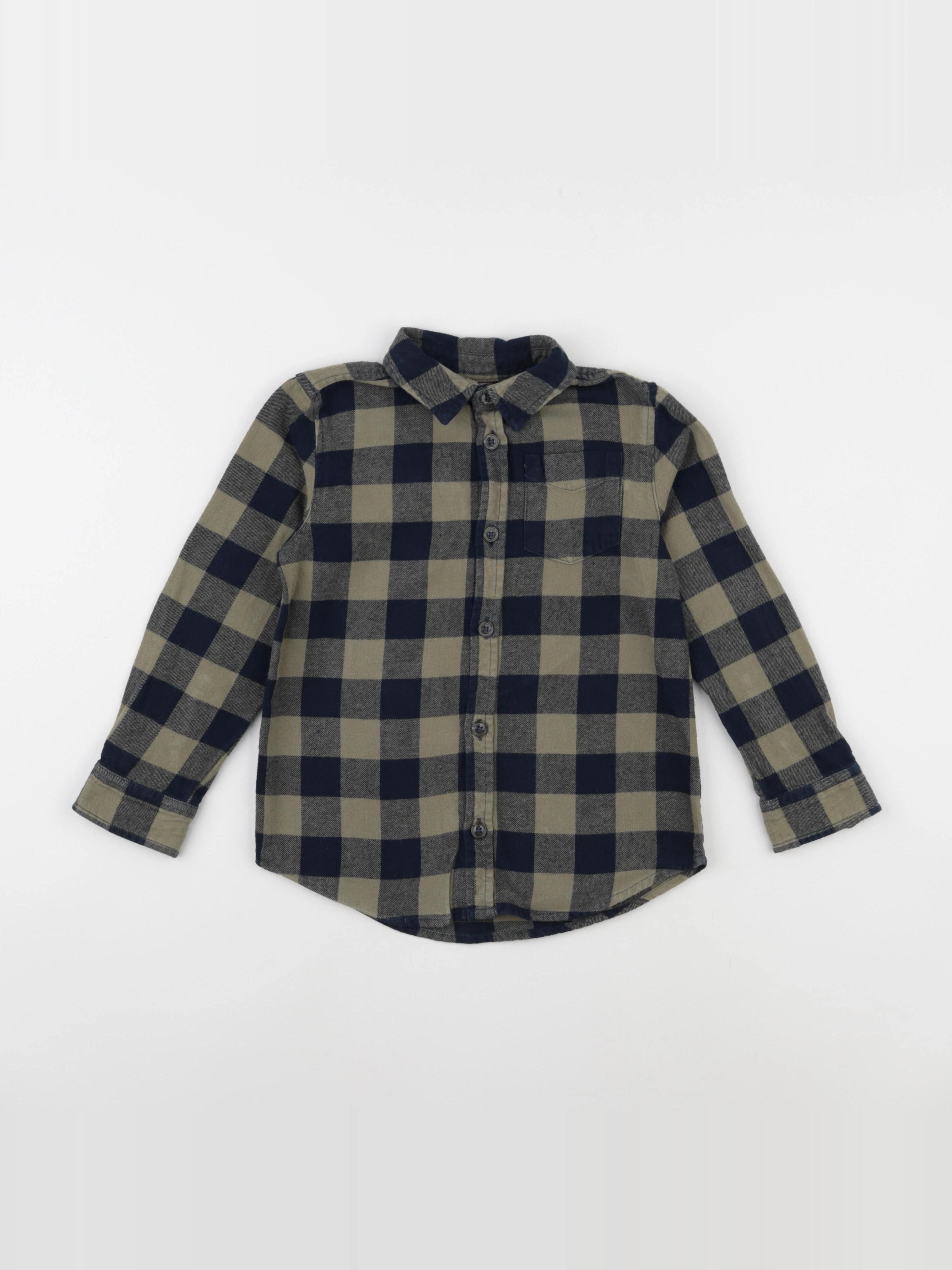 Monoprix - chemise vert - 5 ans