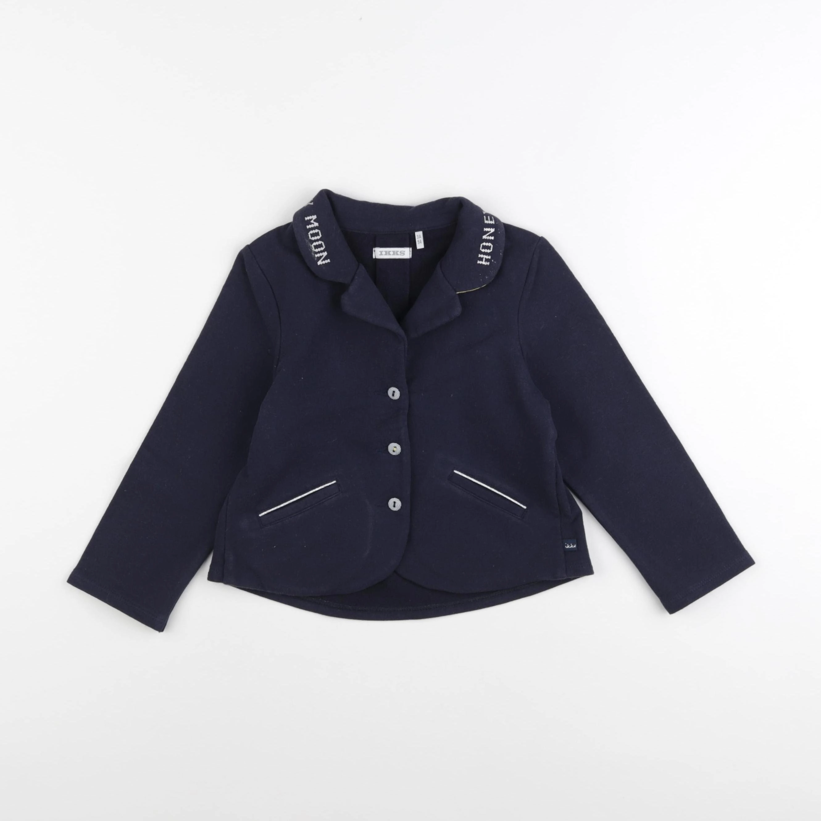 IKKS - veste bleu - 3 ans