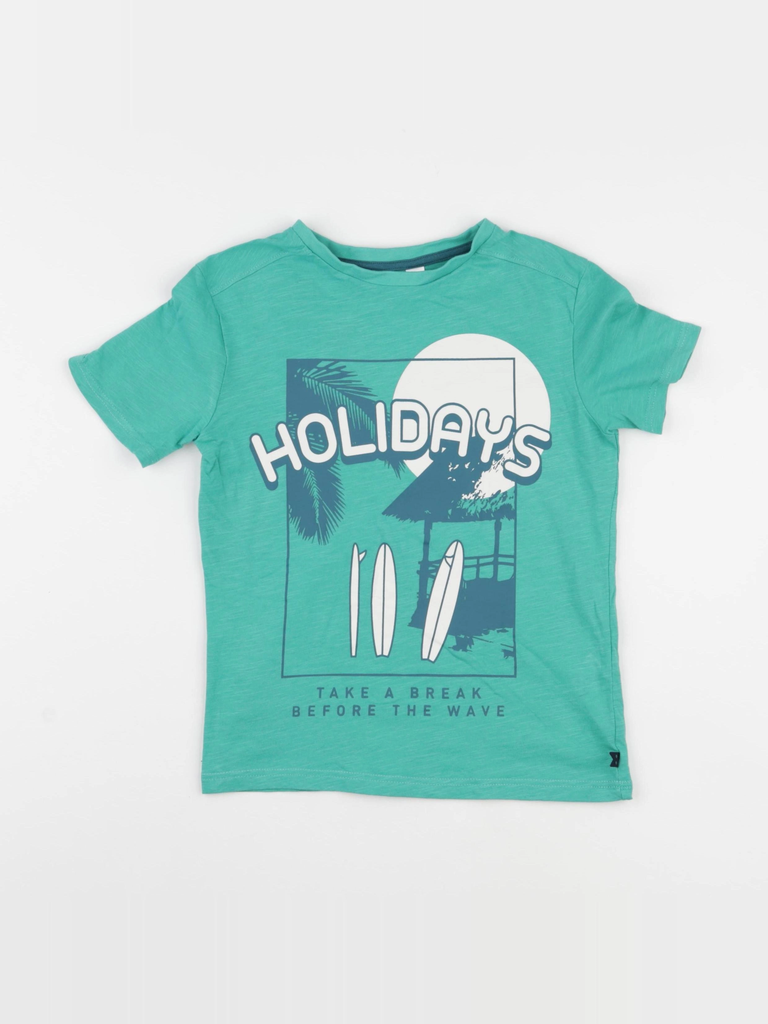 Okaidi - tee-shirt vert - 6 ans