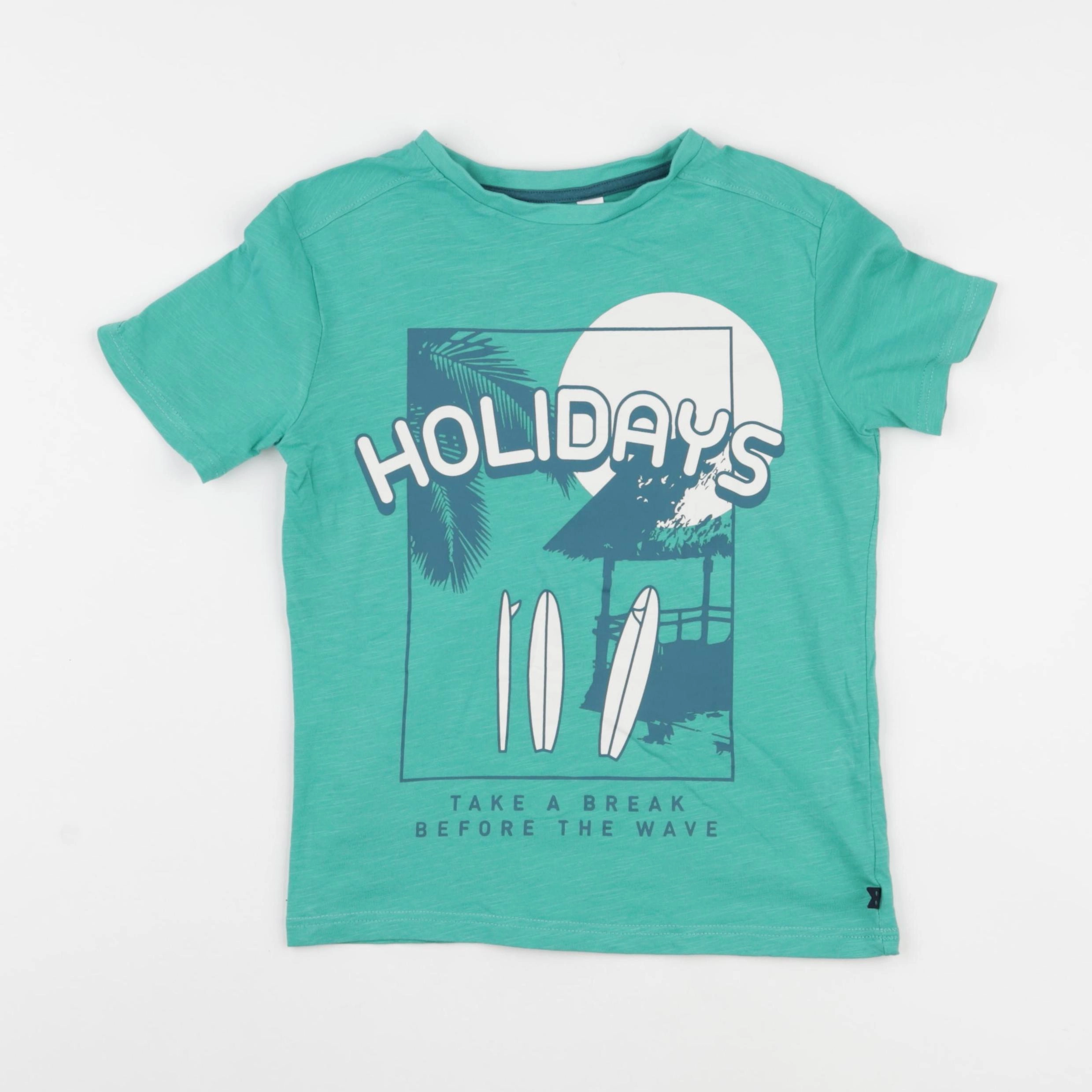 Okaidi - tee-shirt vert - 6 ans