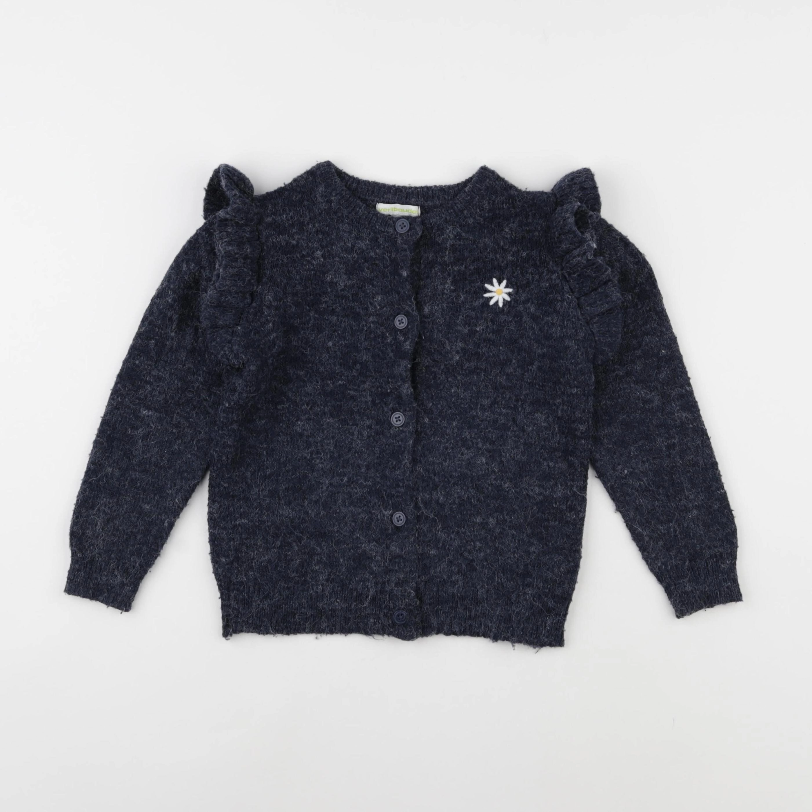 Vertbaudet - gilet bleu - 5 ans