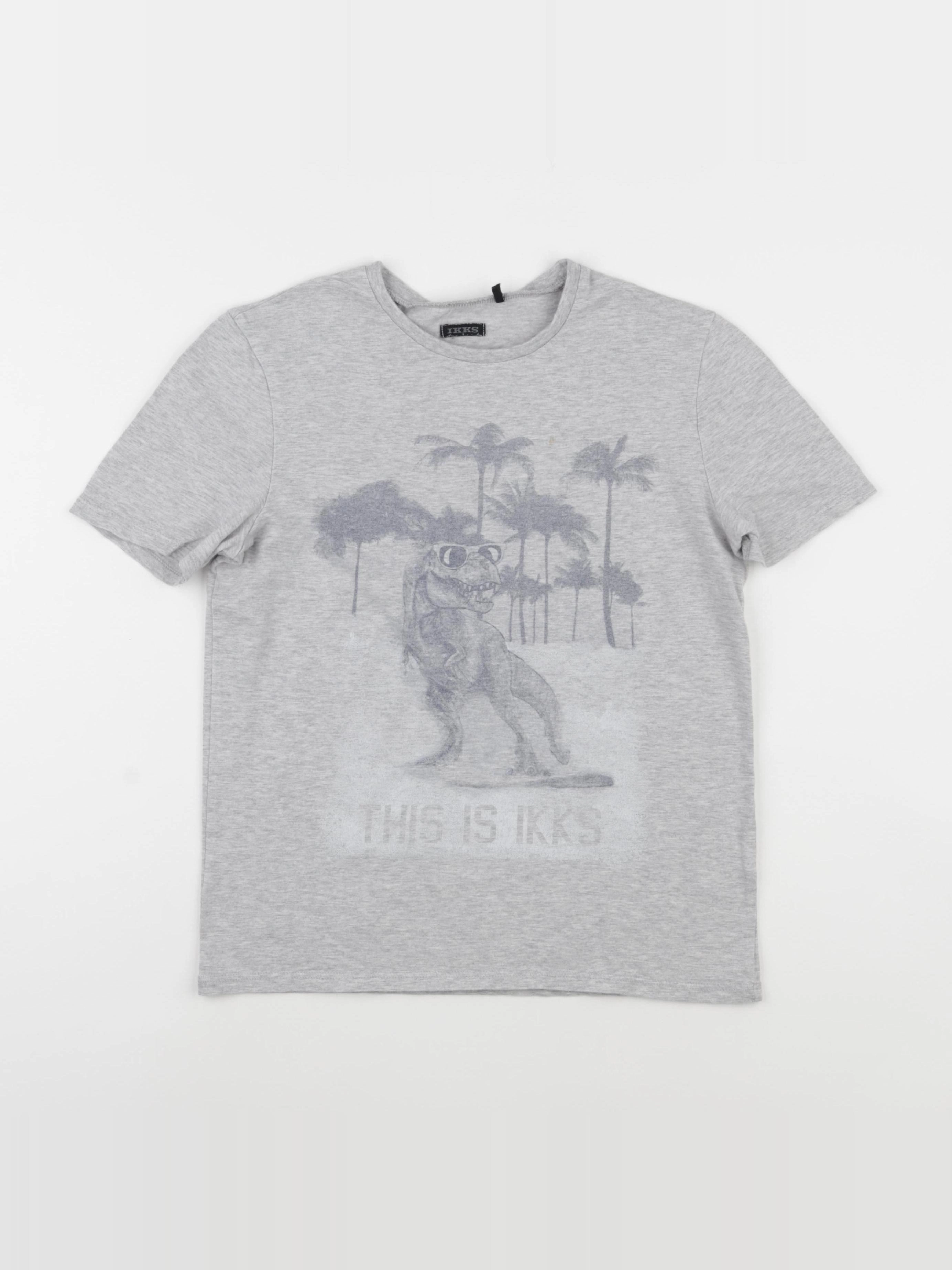IKKS - tee-shirt gris - 12 ans