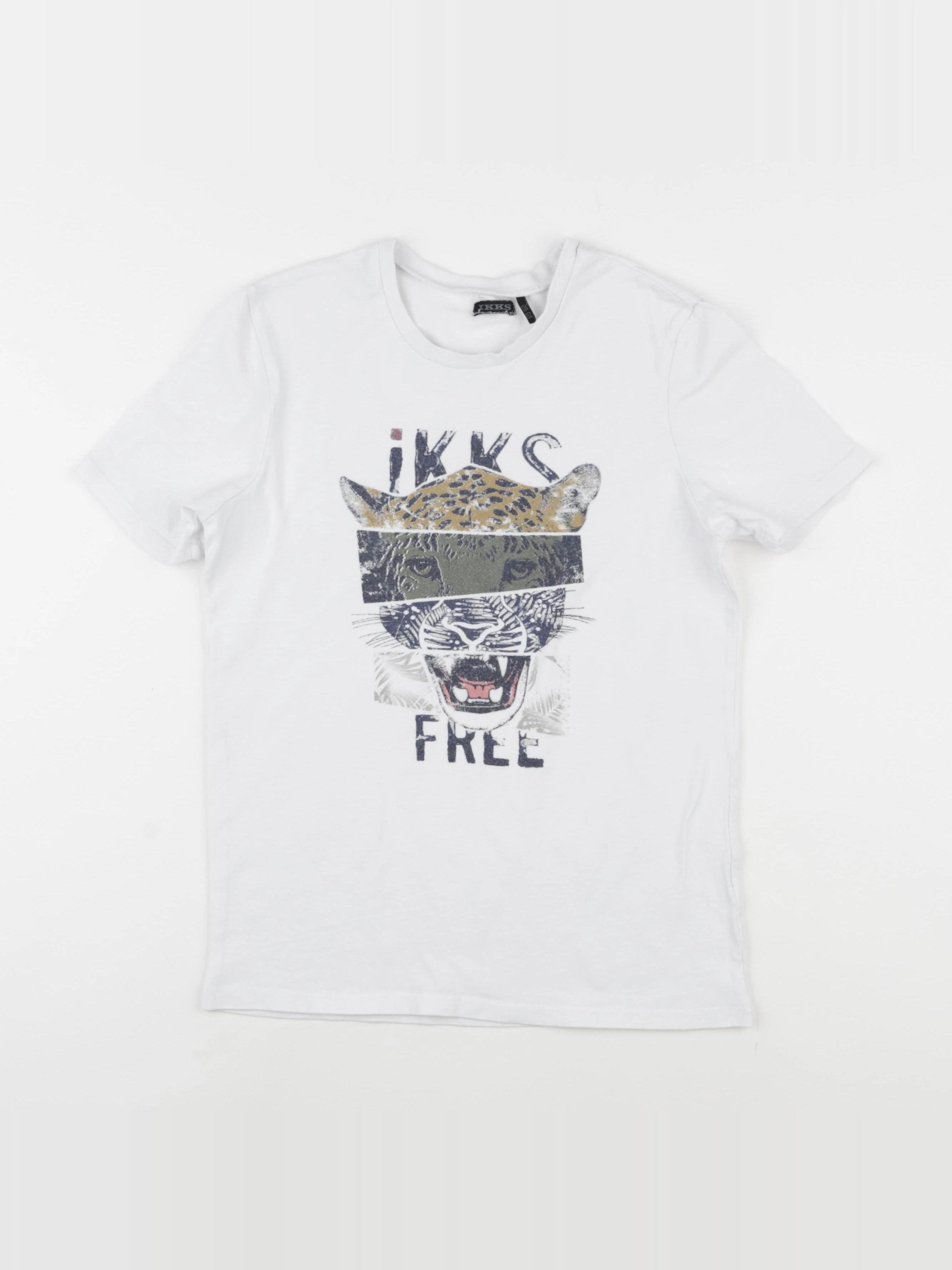 IKKS - tee-shirt blanc - 12 ans