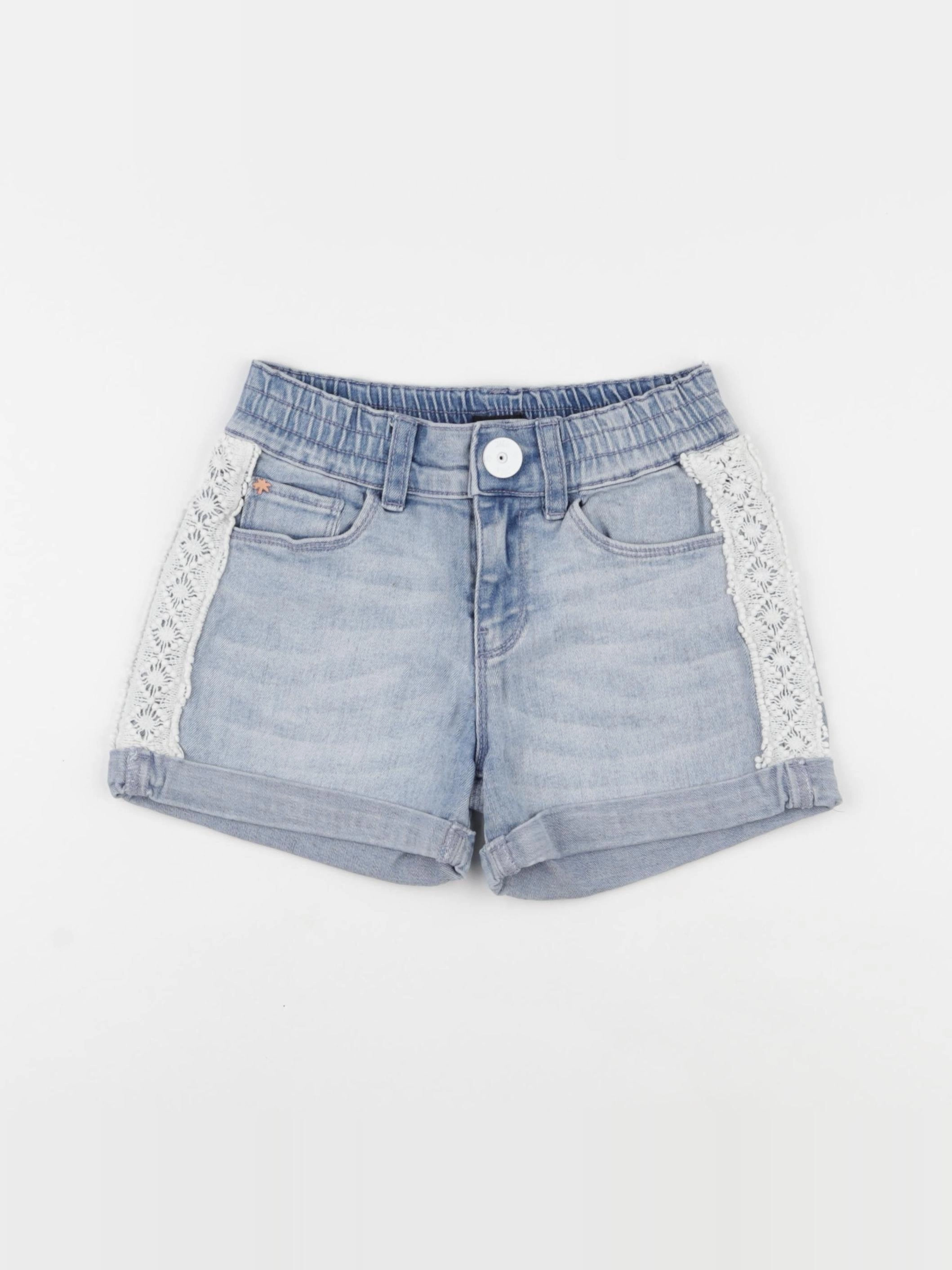 IKKS - short bleu - 8 ans