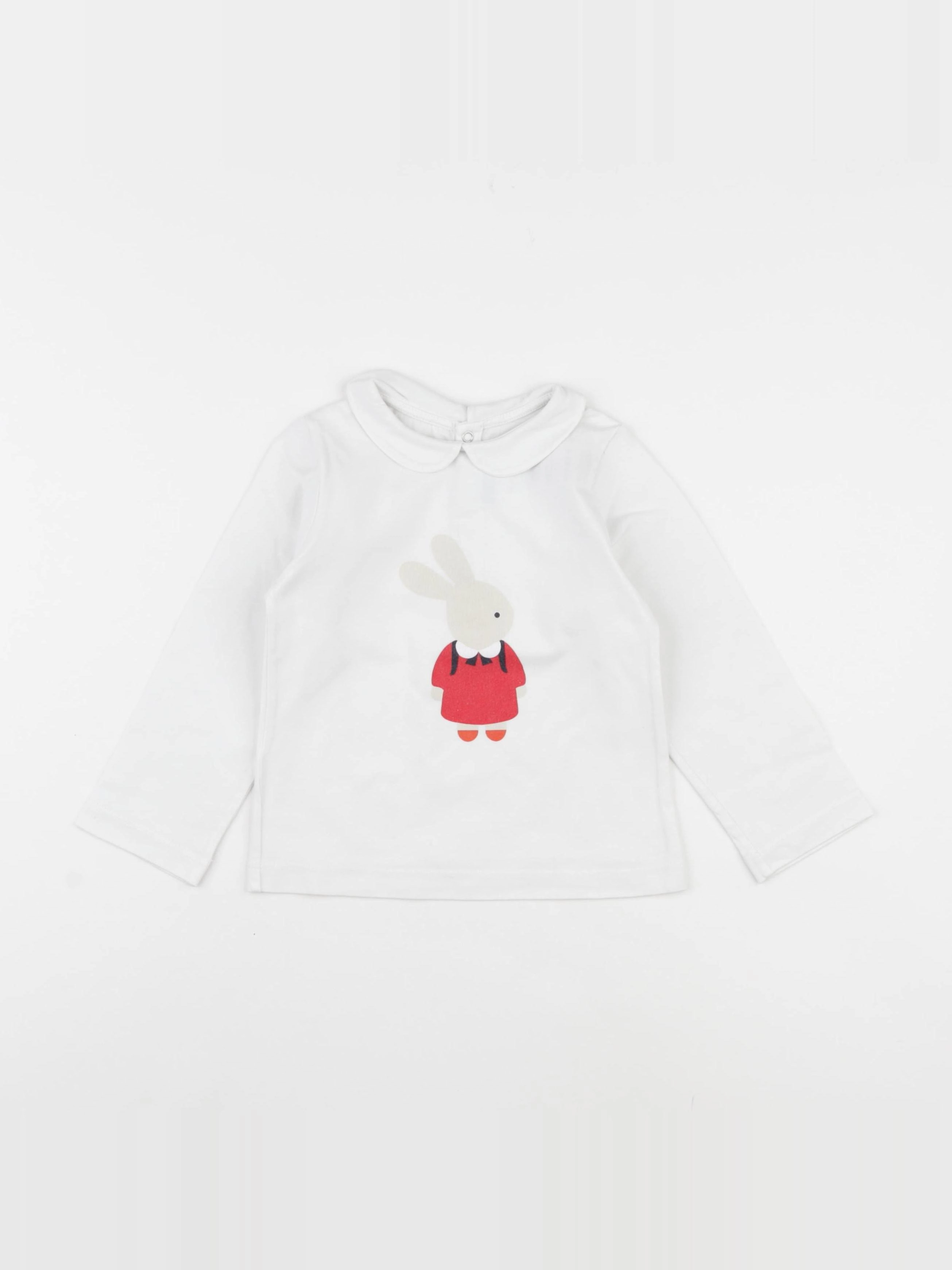 Jacadi - tee-shirt blanc - 36 mois