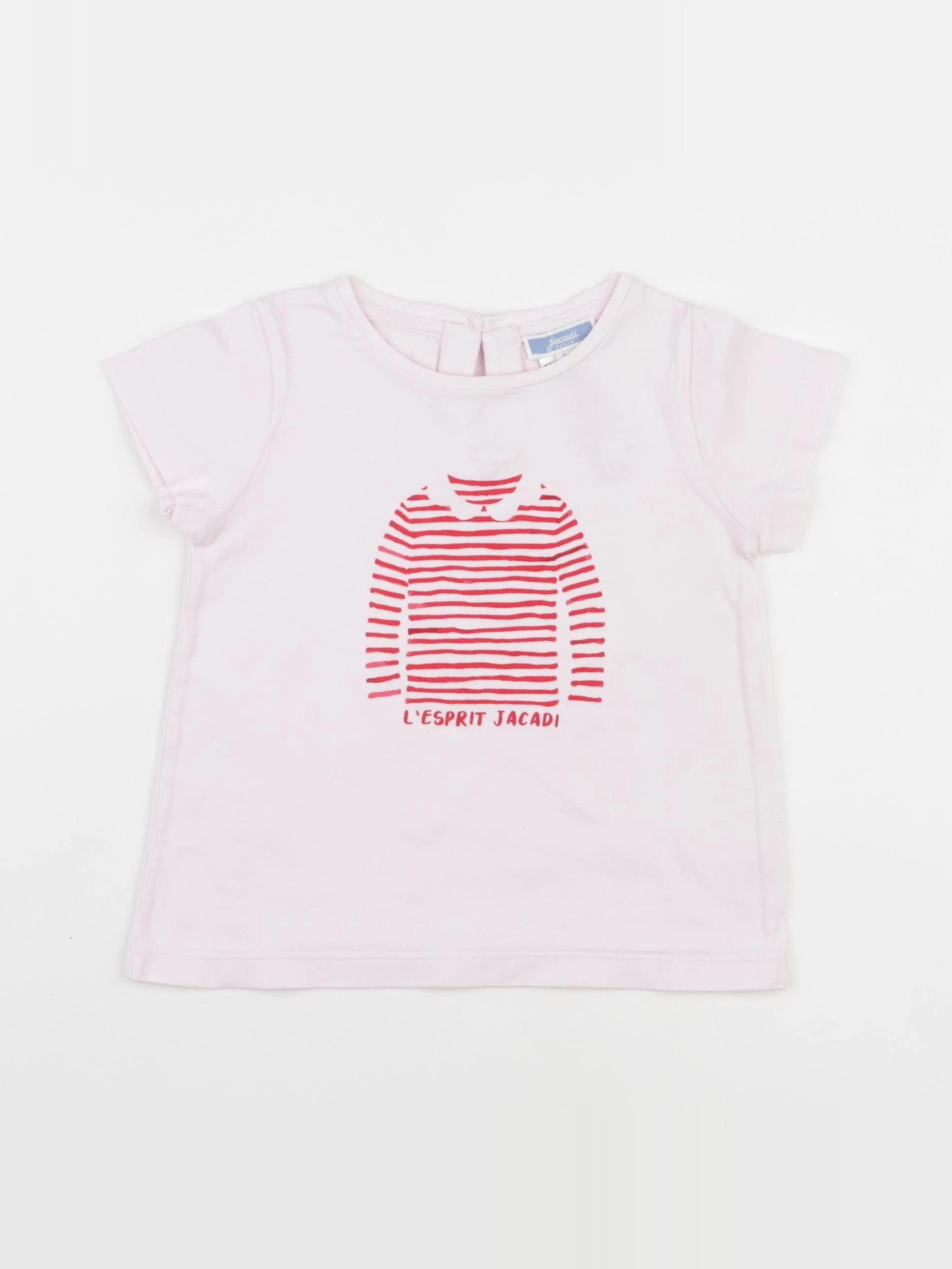 Jacadi - tee-shirt rose - 3 ans