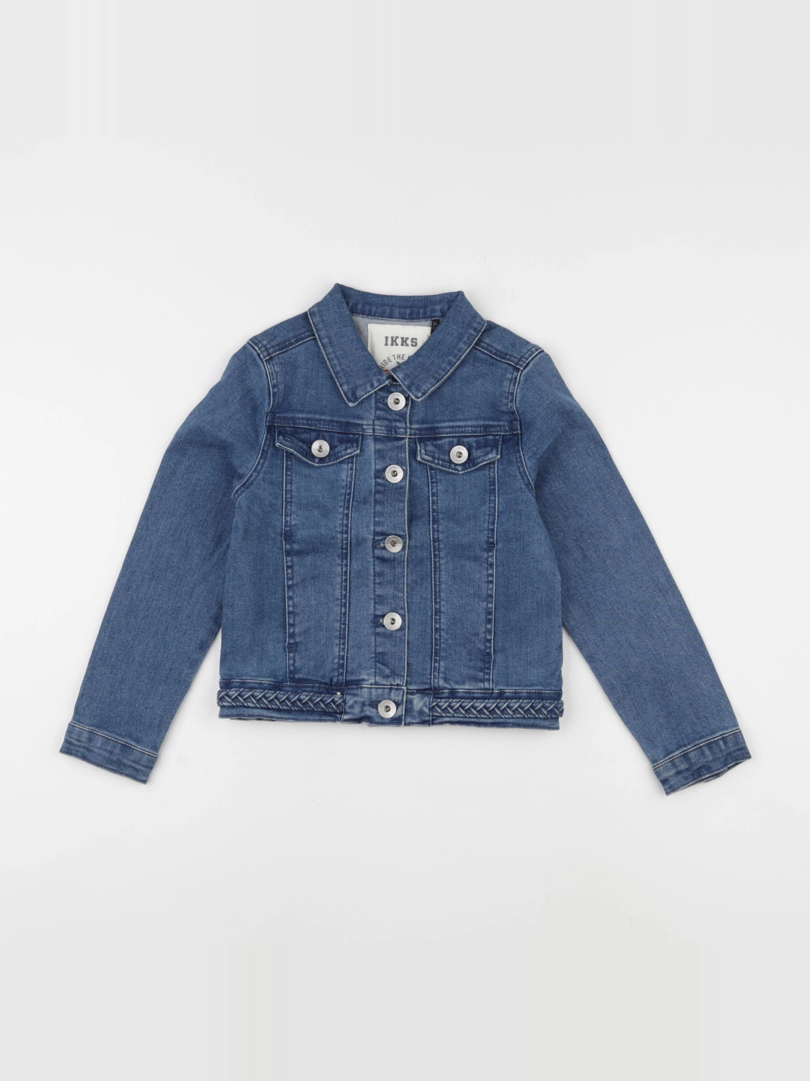 IKKS - veste bleu - 6 ans