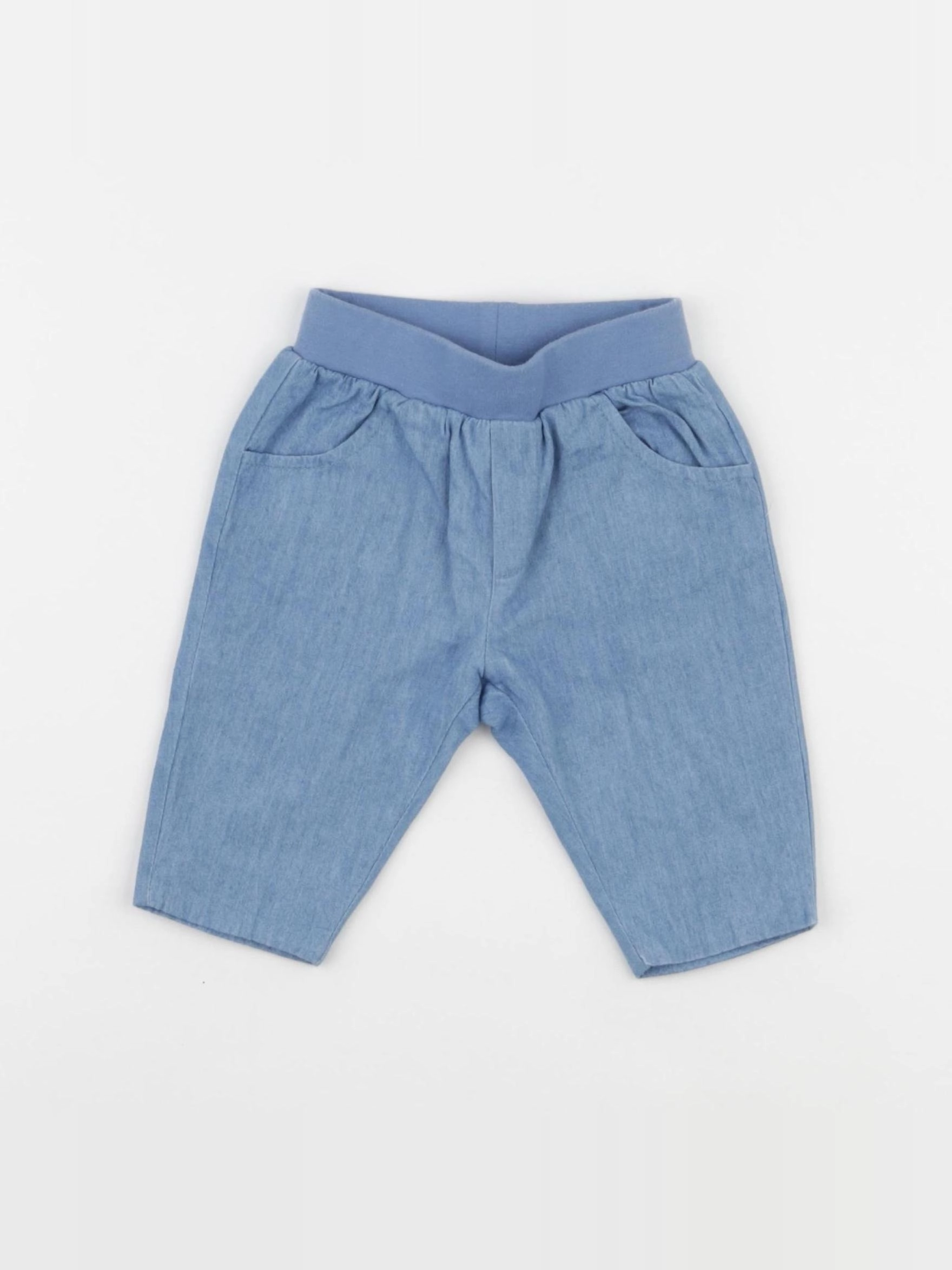 Jacadi - pantalon bleu - 3 mois