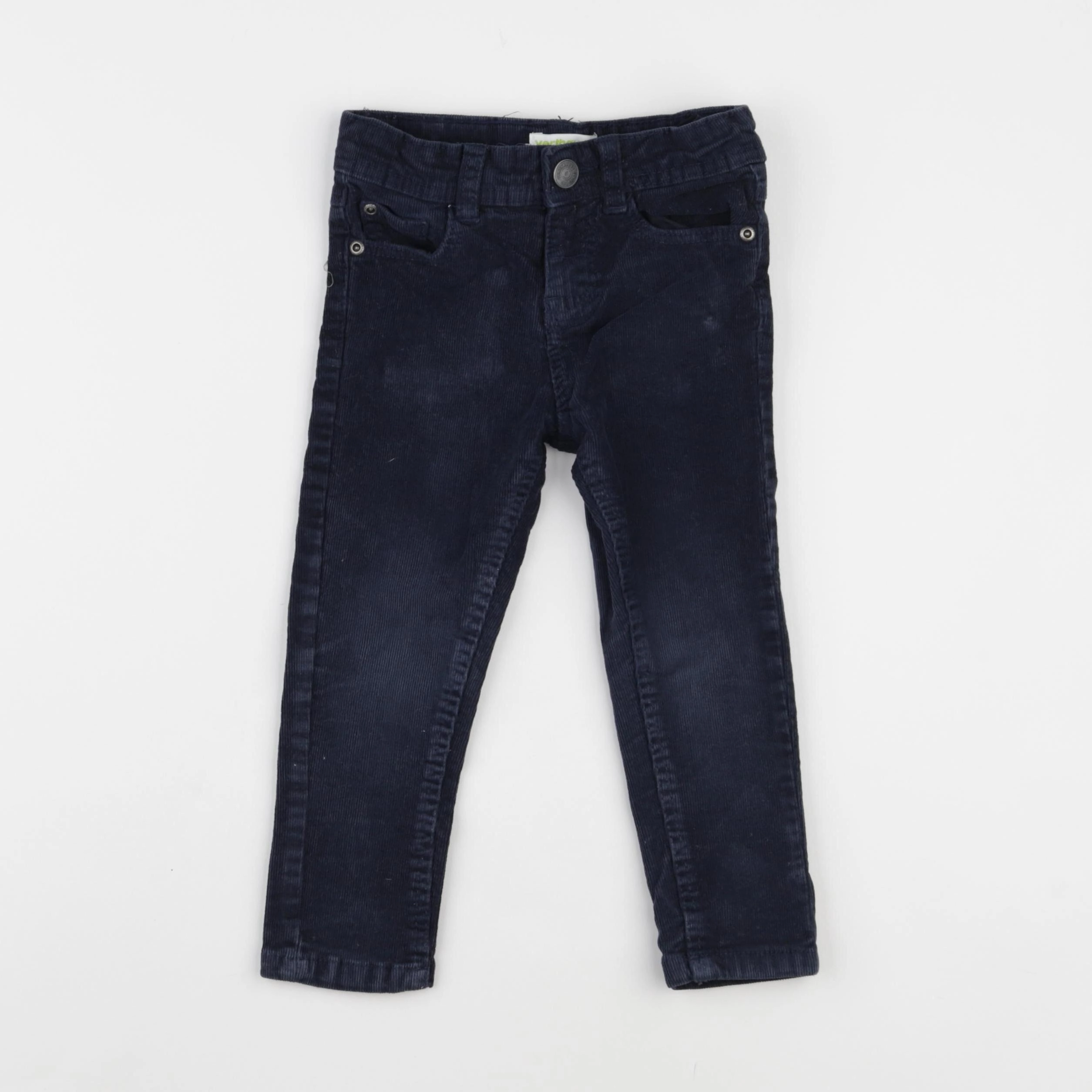 Vertbaudet - pantalon bleu - 2 ans