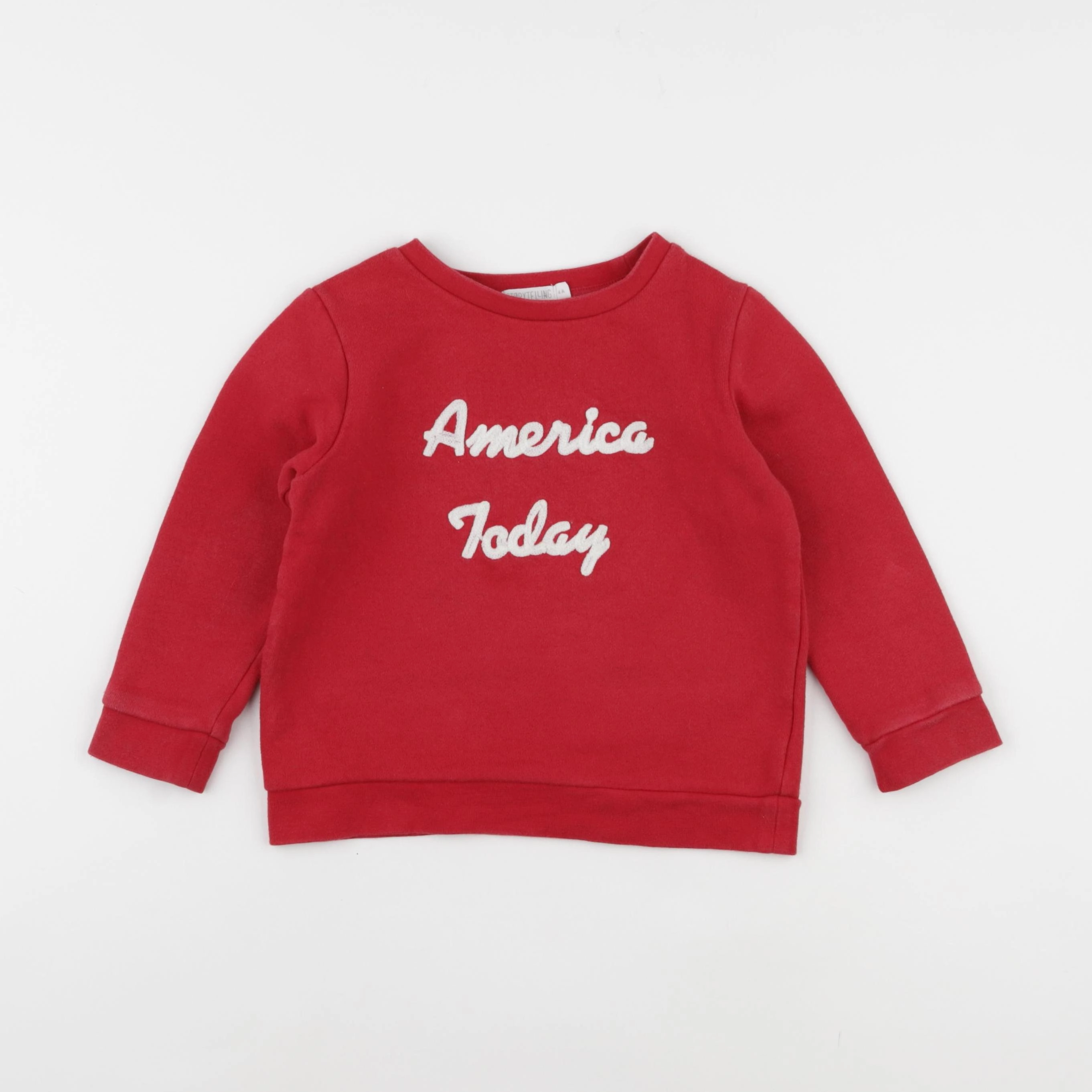 Storytelling - sweat rouge - 4 ans