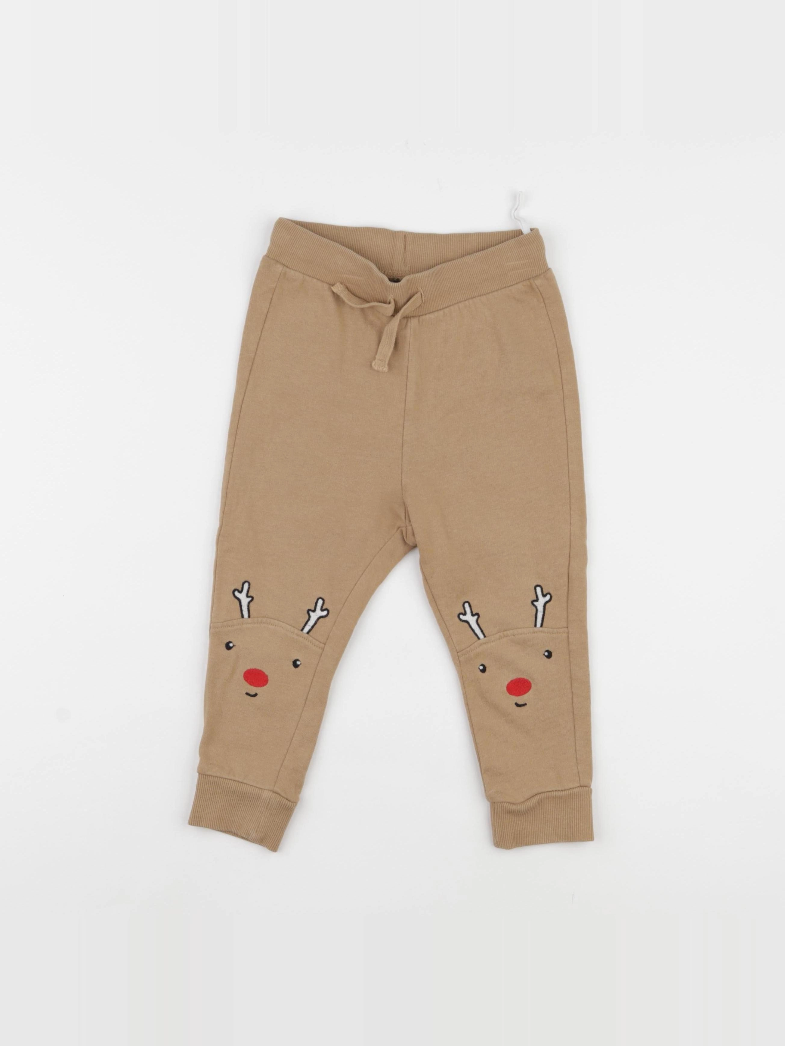 H&M - jogging beige - 18/24 mois