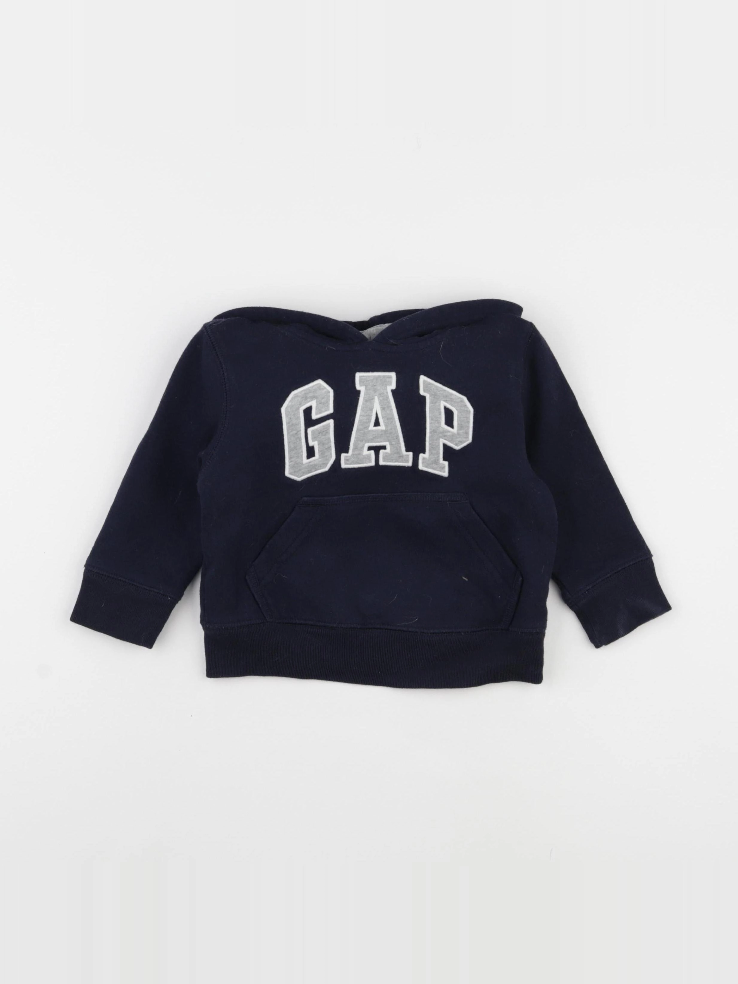 GAP - sweat bleu - 12/18 mois