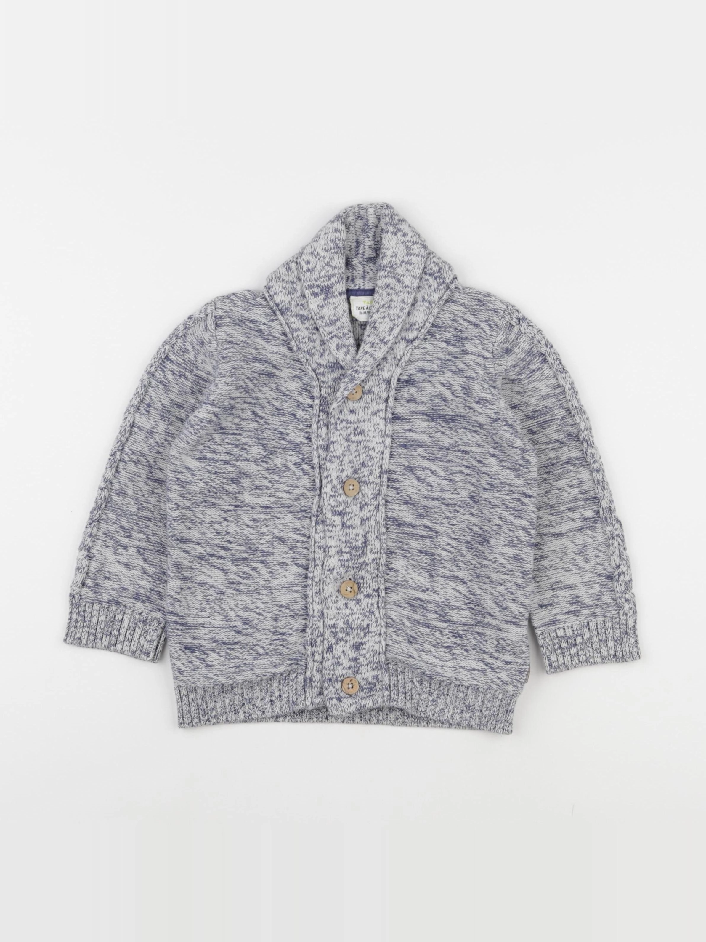 Tape à l'oeil - pull bleu - 36 mois