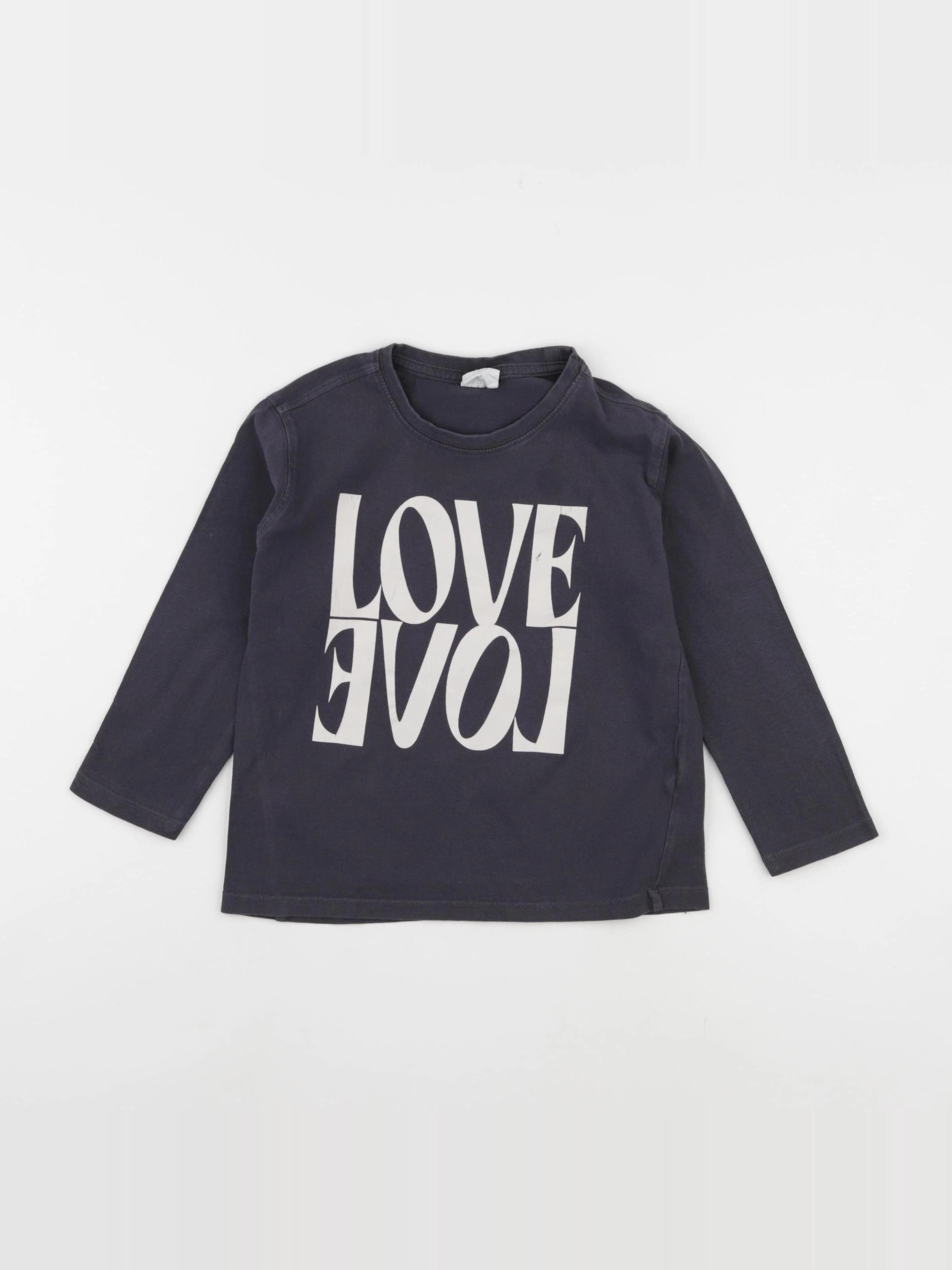 Zara - tee-shirt gris - 6 ans