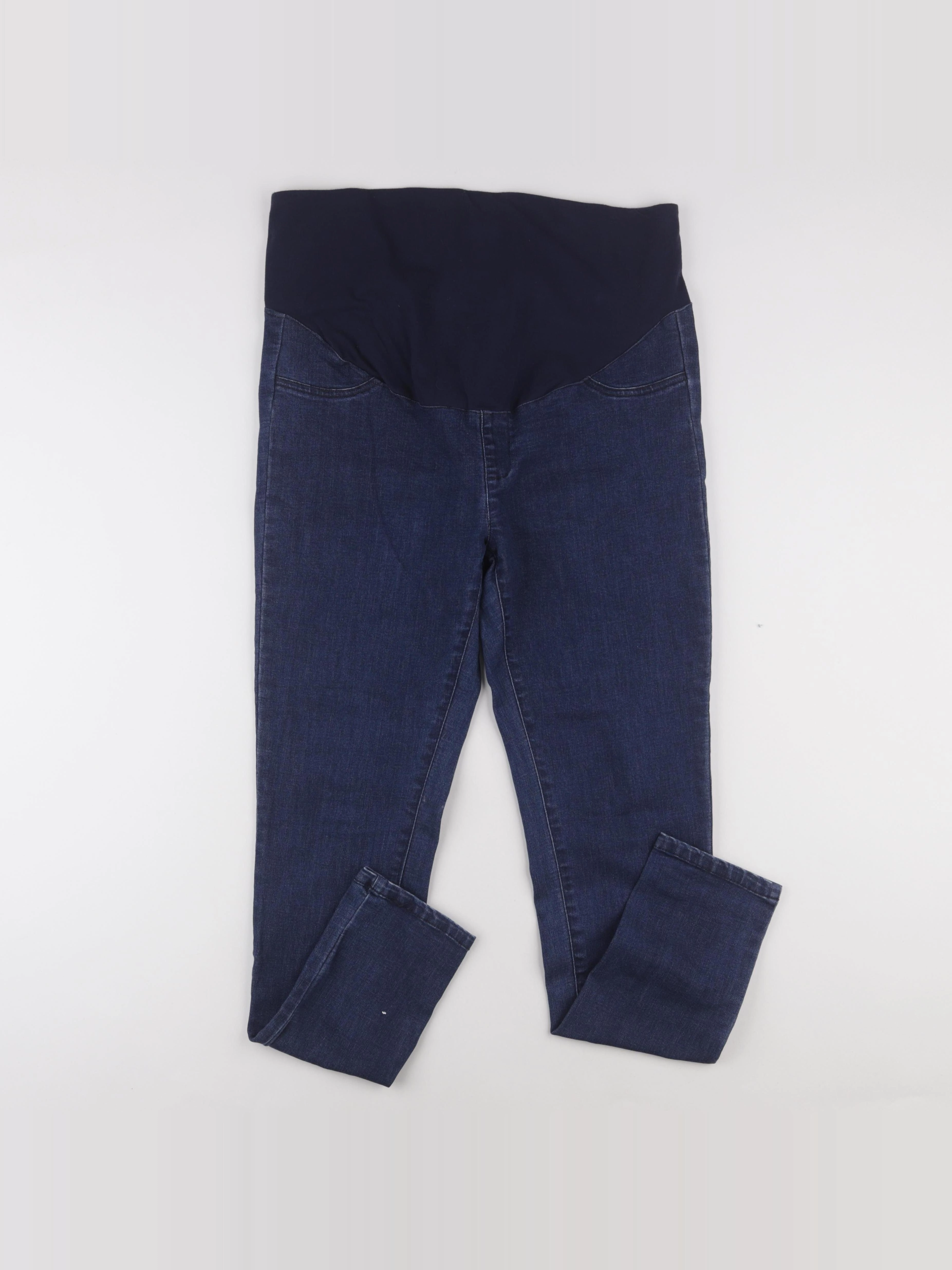 Vertbaudet - jean grossesse bleu - 44