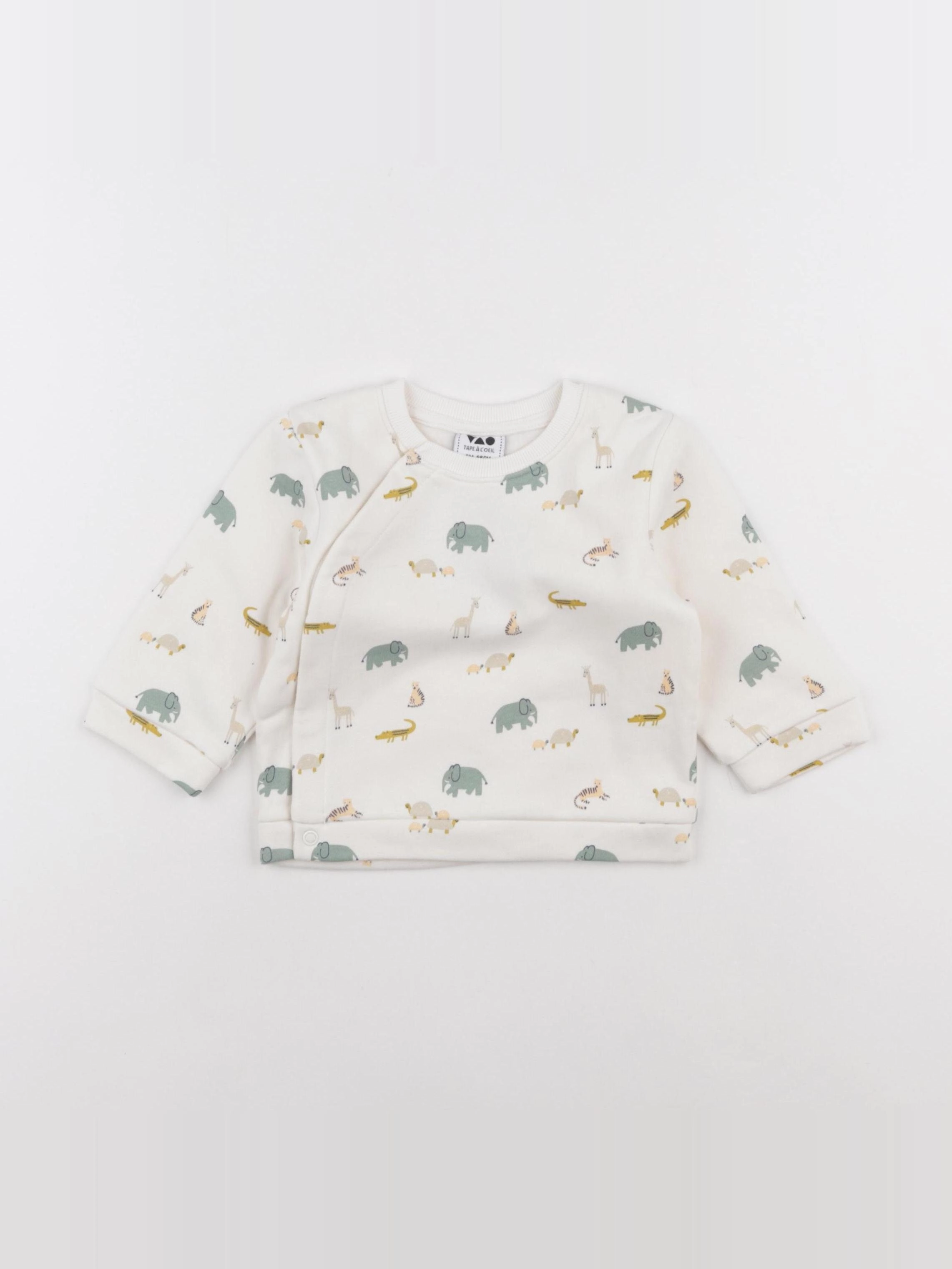 Tape à l'oeil - sweat multicolore - 6 mois