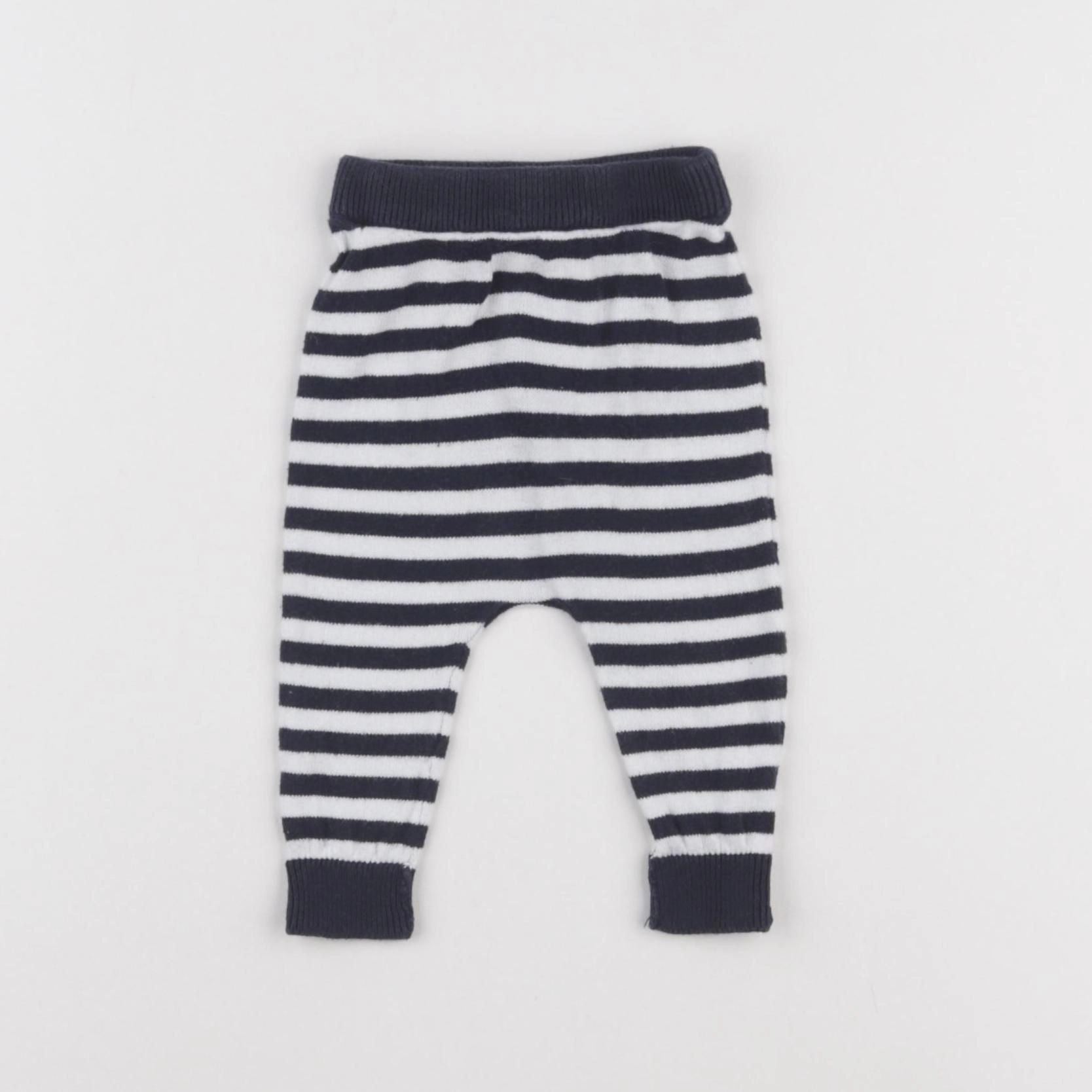 Vertbaudet - legging bleu - 1 mois