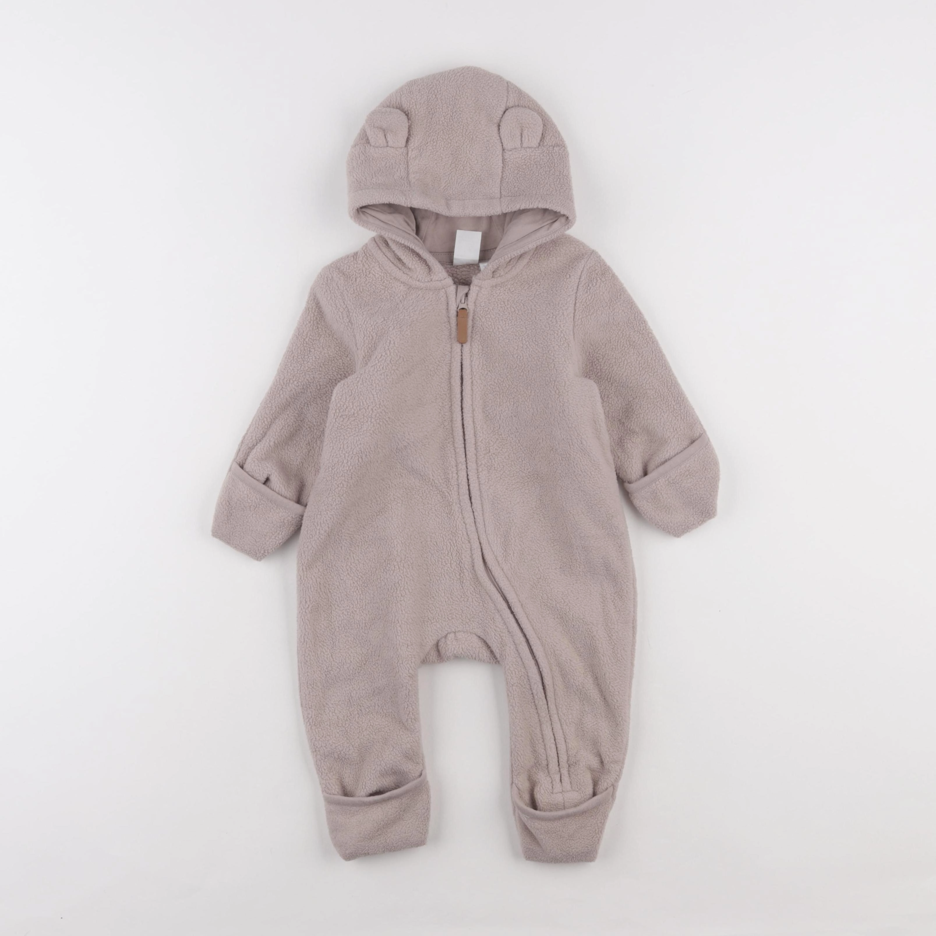 H&M - sur-pyjama beige - 2/4 mois