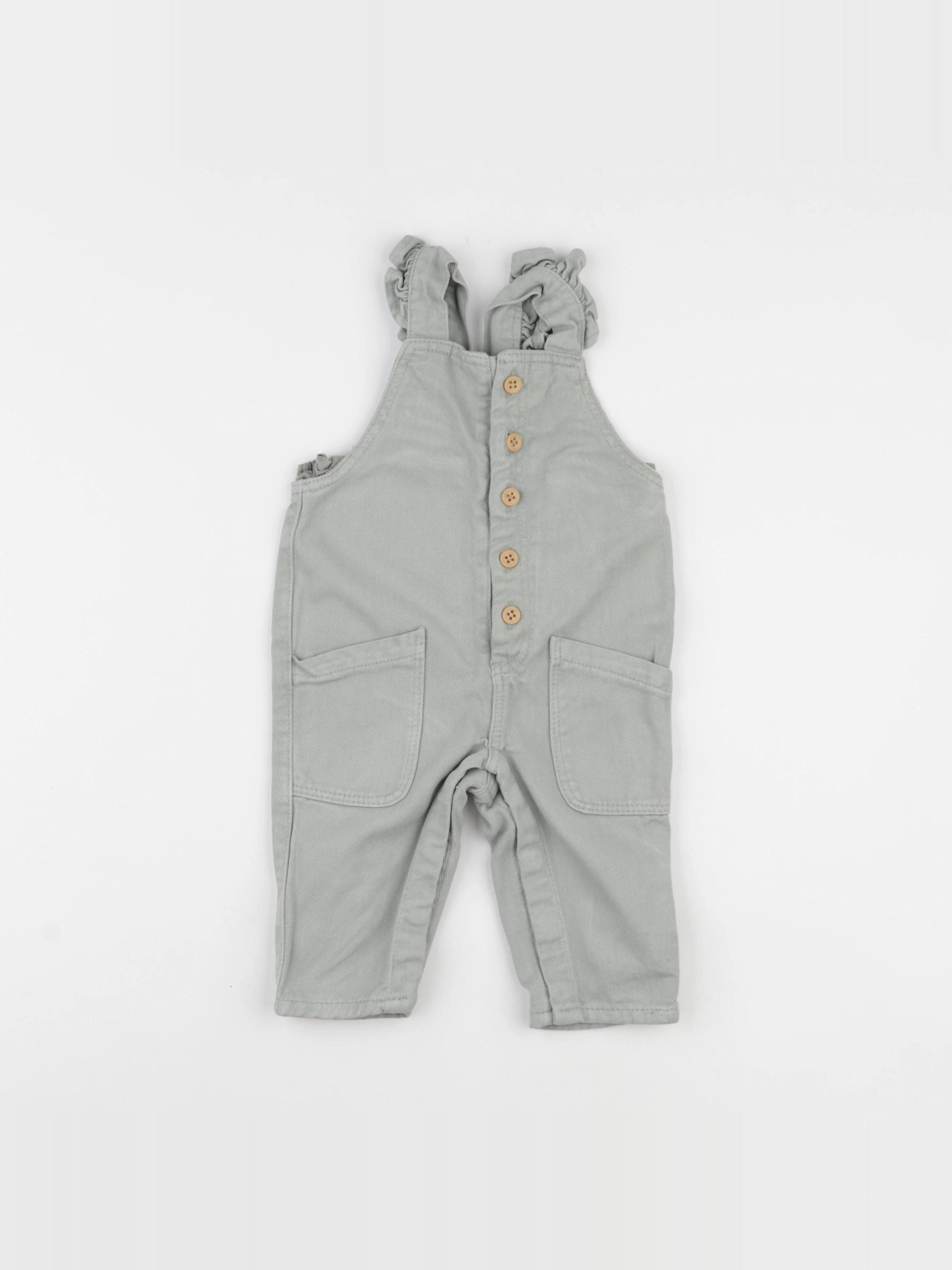 Boutchou - salopette vert - 6 mois