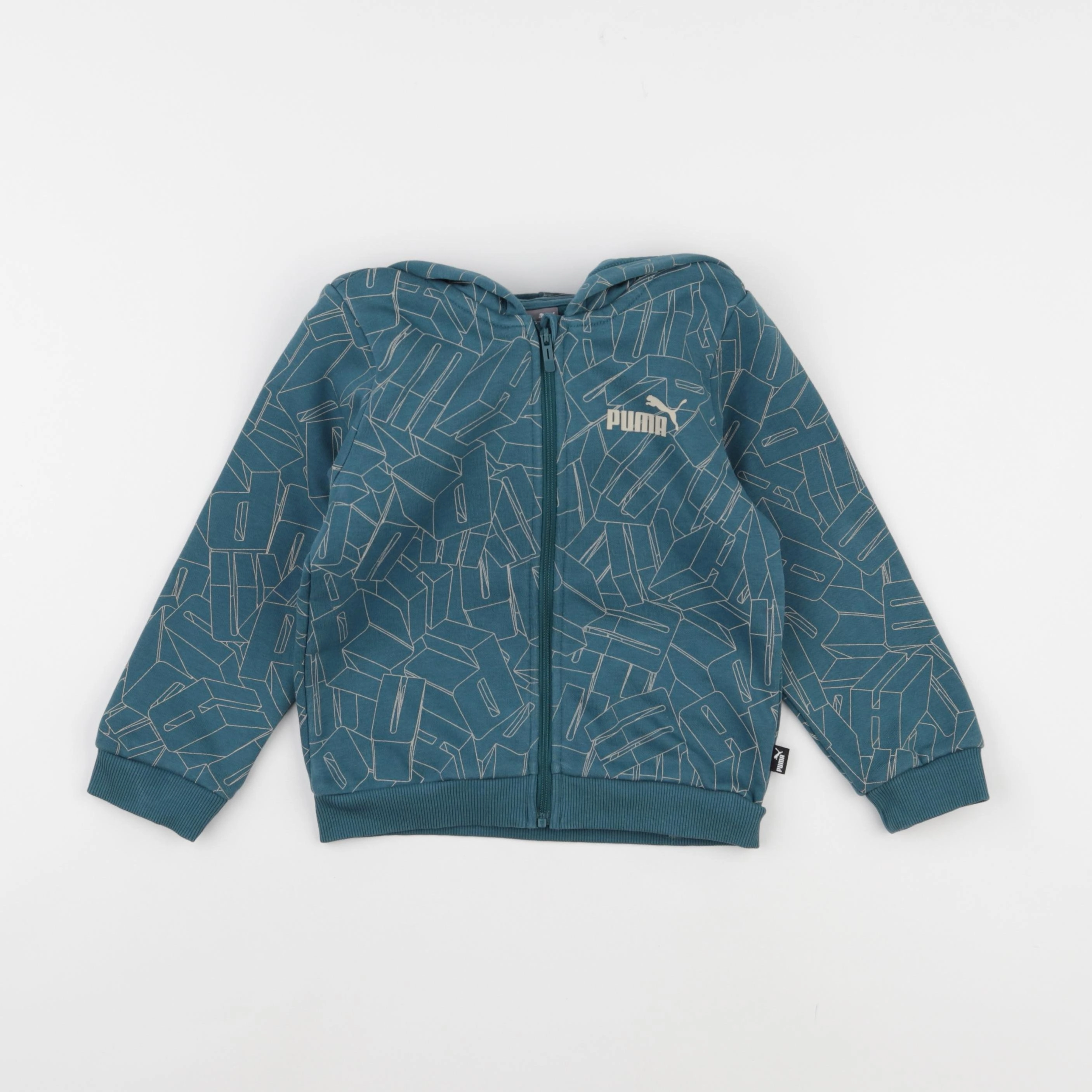 Puma - sweat bleu - 2/3 ans