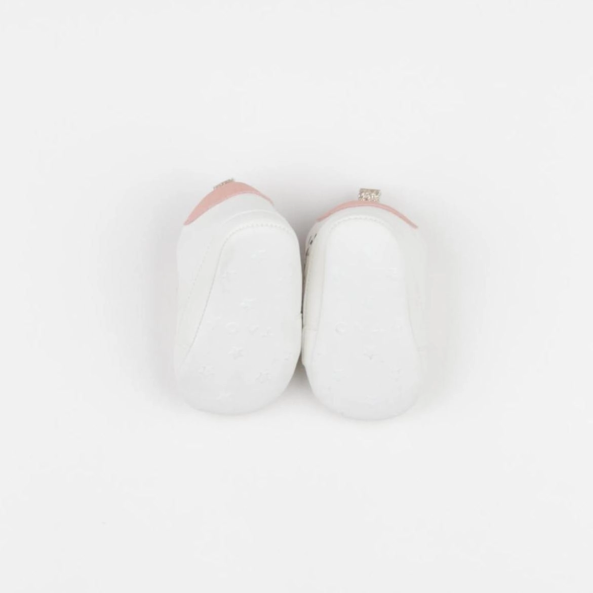 Tape à l'oeil - chaussons blanc - 3/6 mois