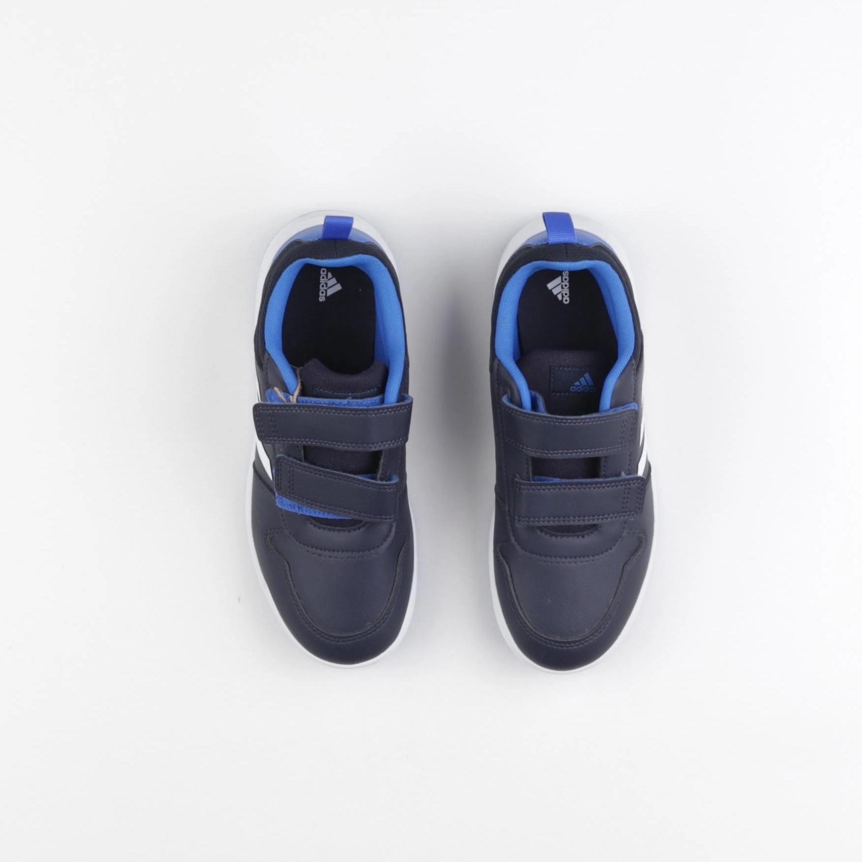 Adidas - tennis à scratch/ lacets bleu - pointure 36