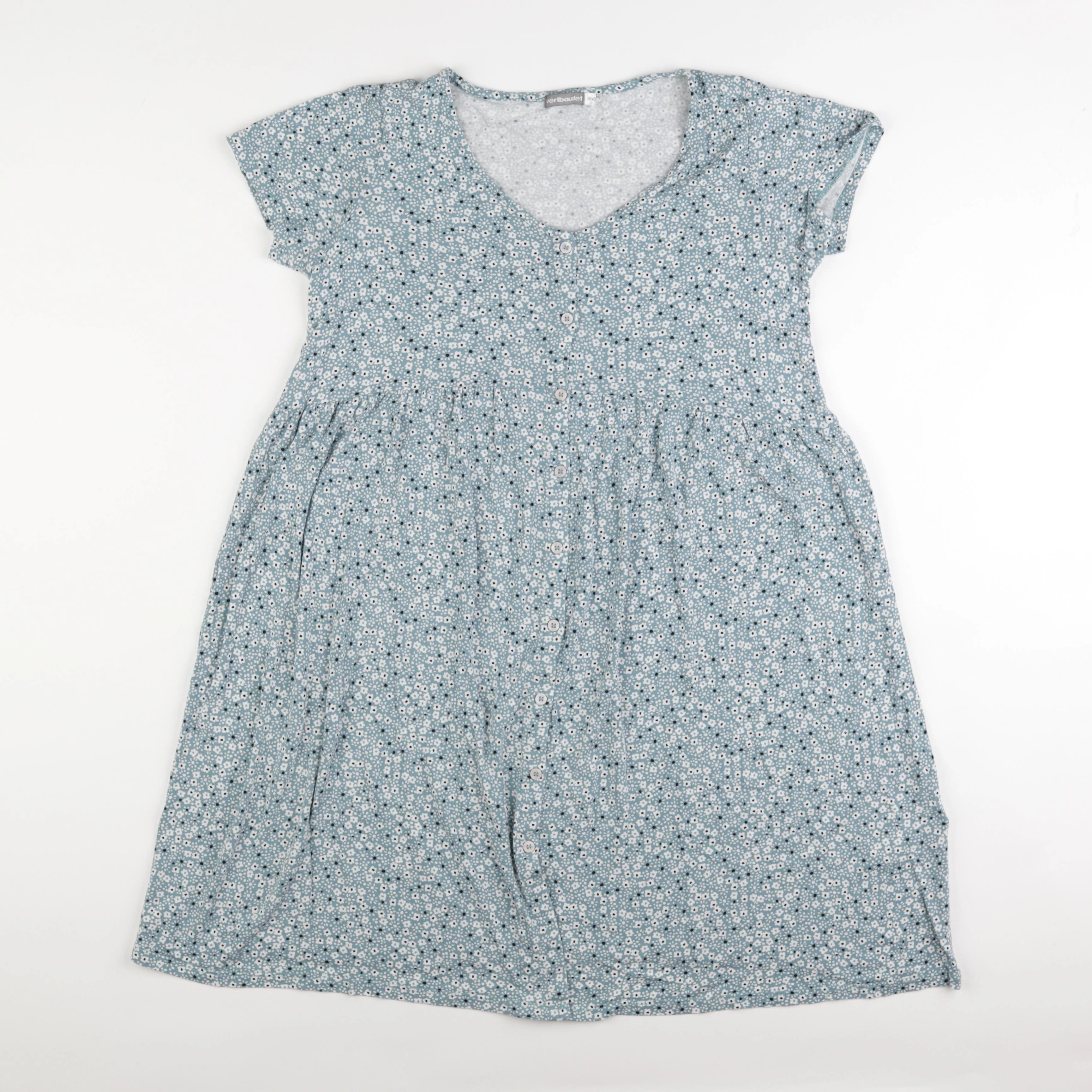 Vertbaudet - robe grossesse bleu - 38 à 40