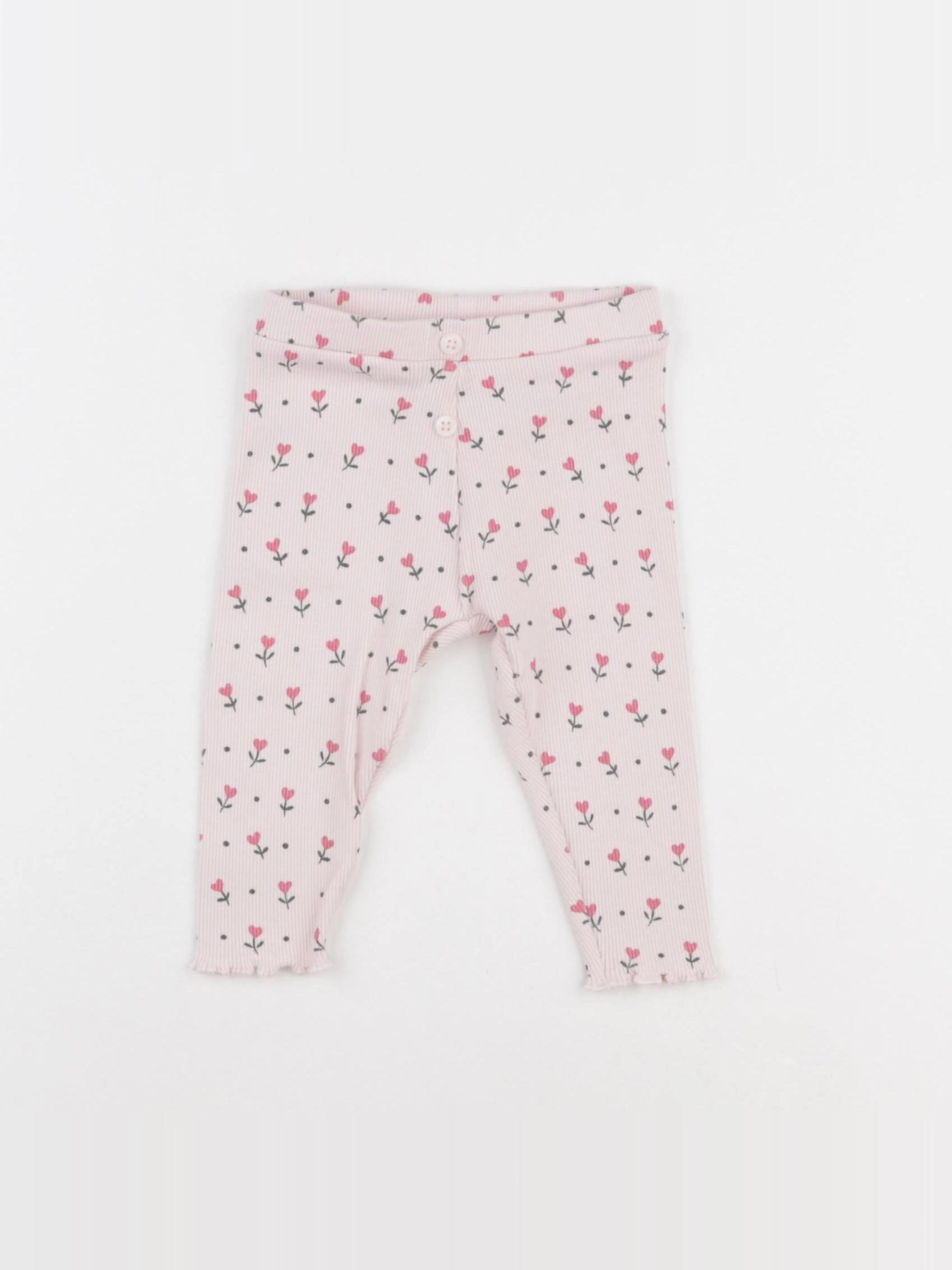 Tape à l'oeil - legging rose - 6 mois