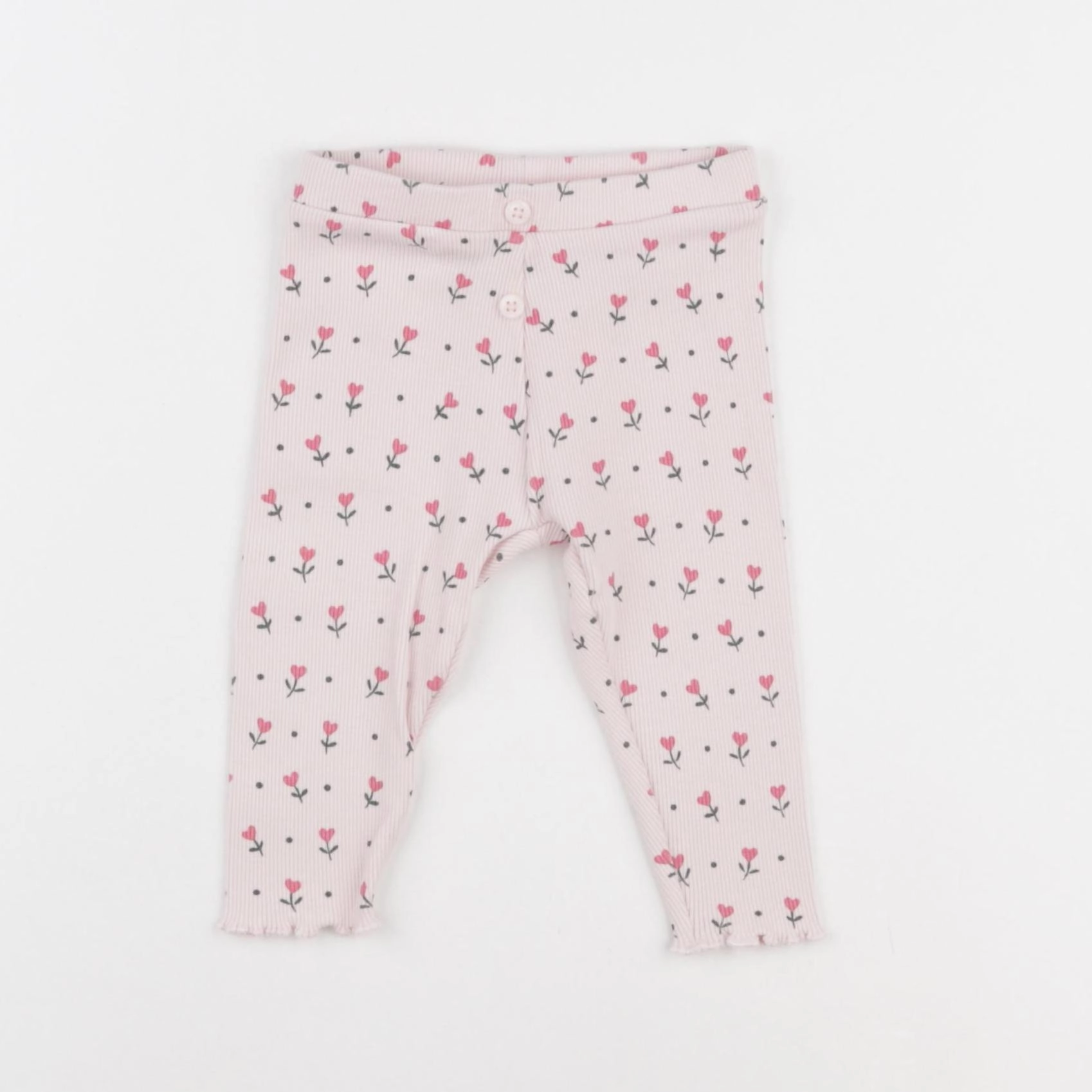 Tape à l'oeil - legging rose - 6 mois